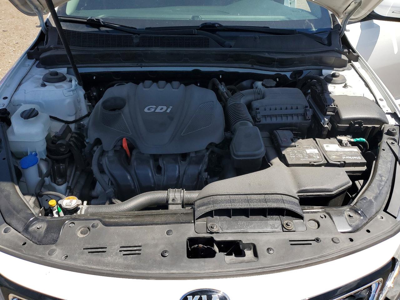 2015 Kia Optima Ex White vin: 5XXGN4A74FG508367
