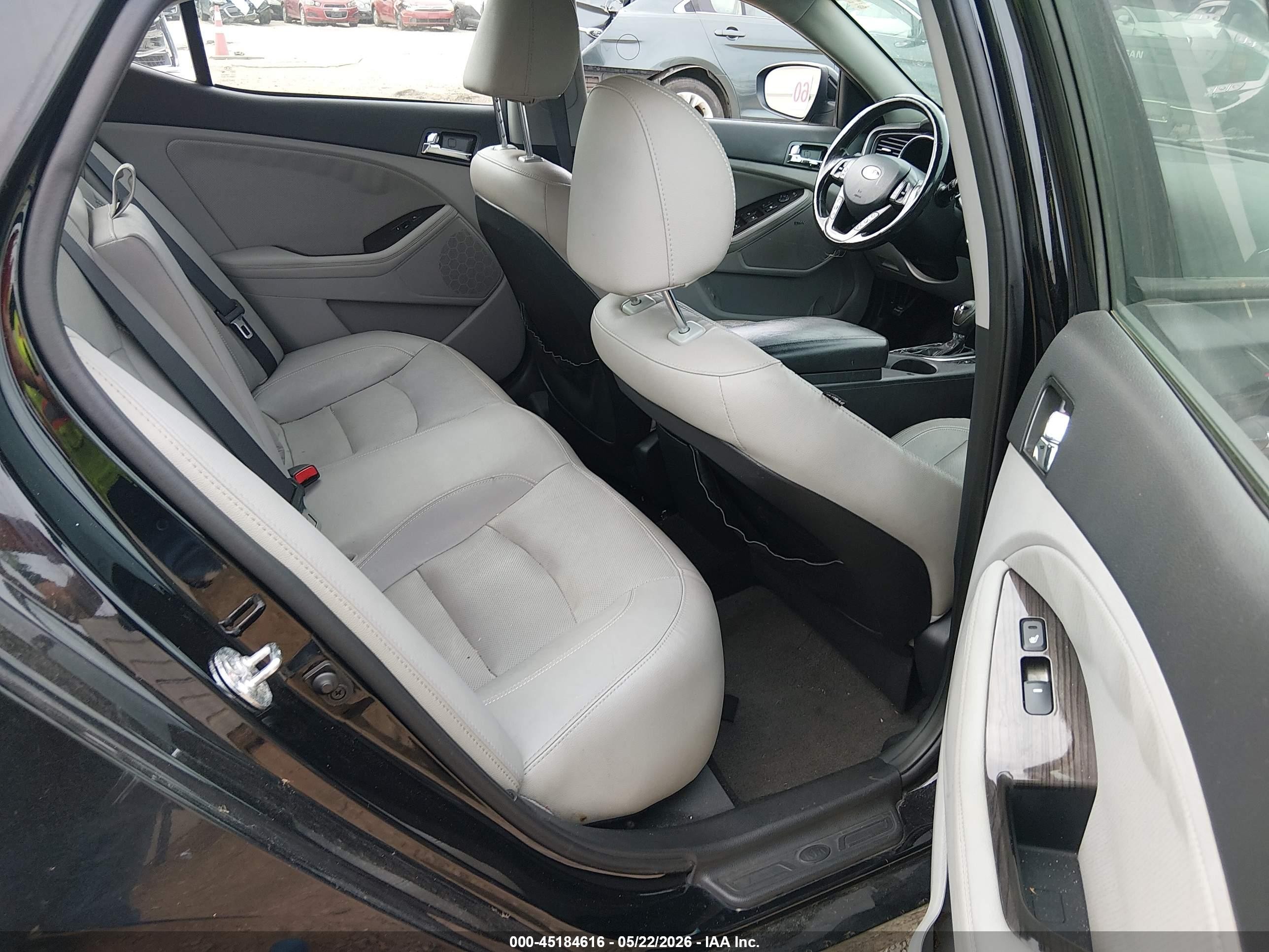 2012 Kia Optima Ex Black vin: 5XXGN4A75CG038796