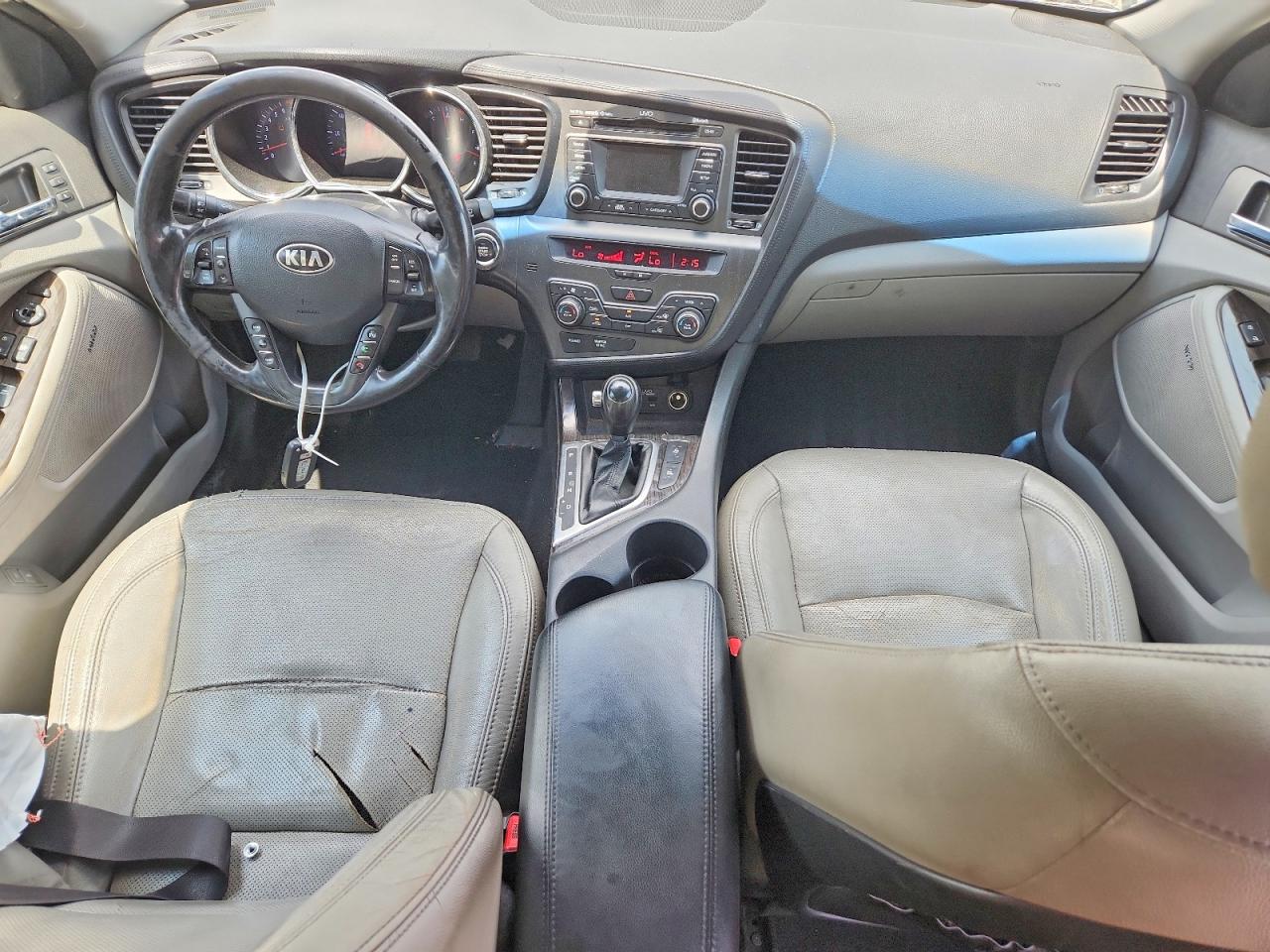 2013 Kia Optima Ex Silver vin: 5XXGN4A75DG163220