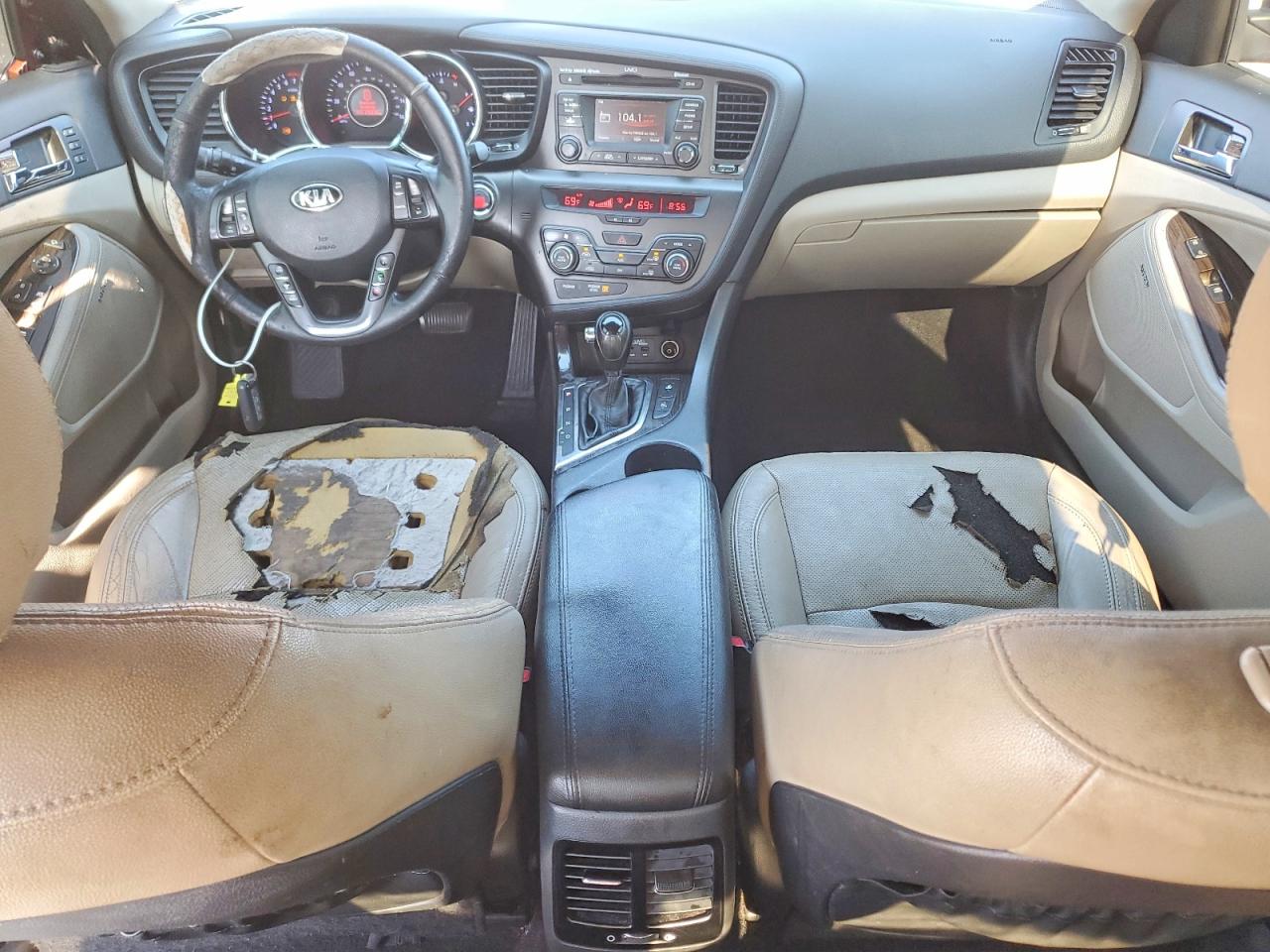 2013 Kia Optima Ex Красный vin: 5XXGN4A75DG231256