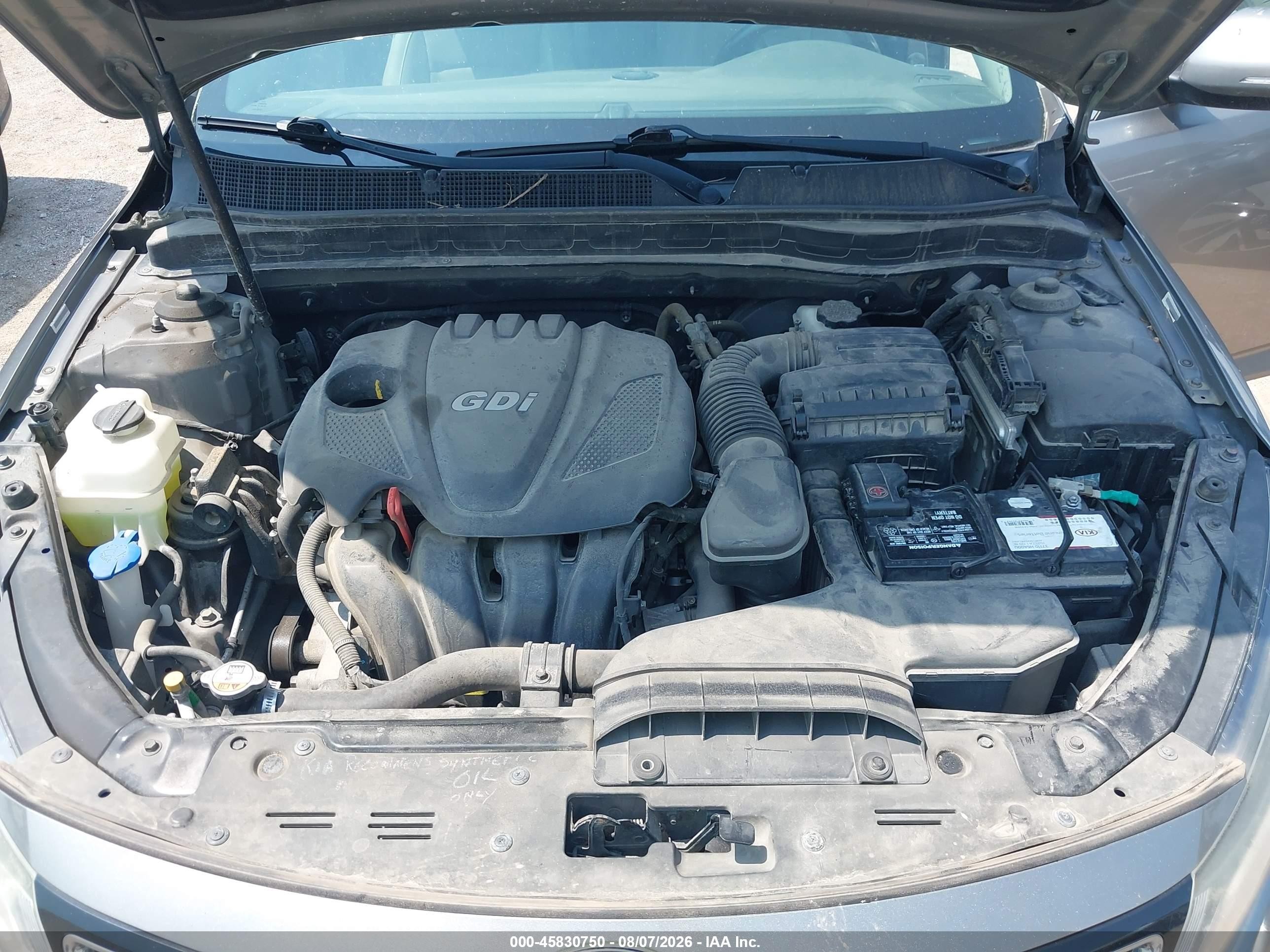 2015 Kia Optima Ex Gray vin: 5XXGN4A75FG362917