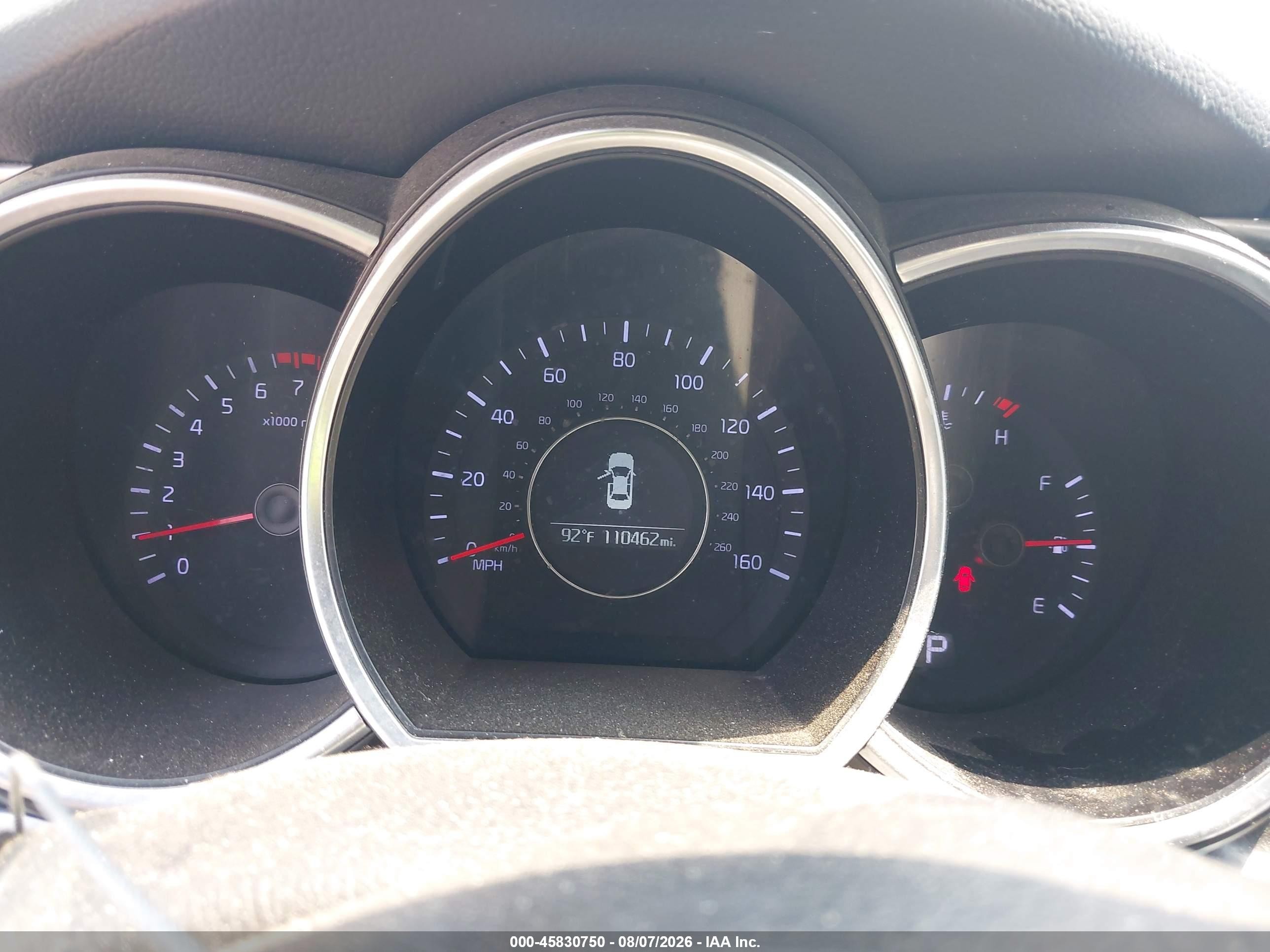 2015 Kia Optima Ex Gray vin: 5XXGN4A75FG362917