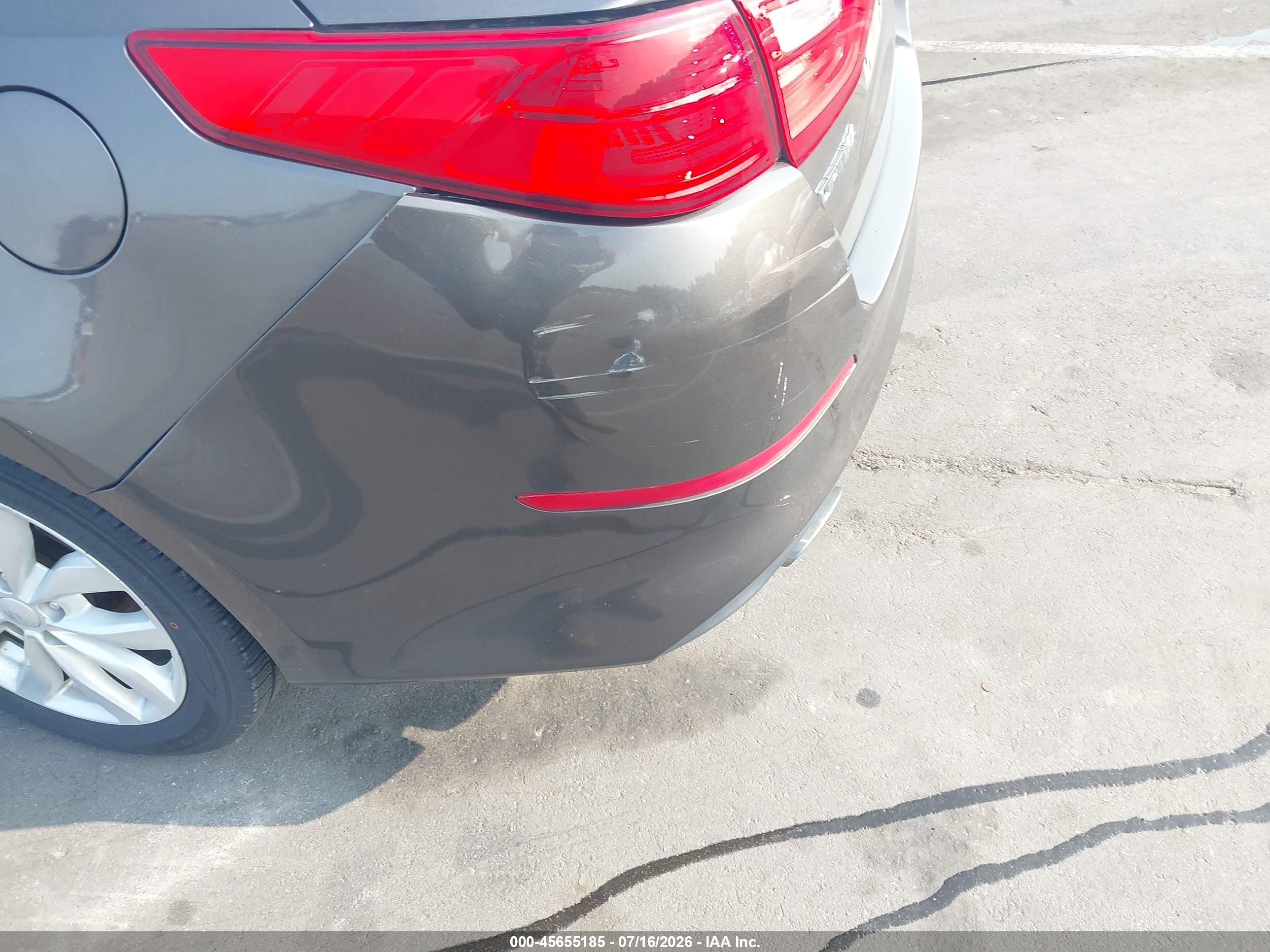 2015 Kia Optima Ex Gray vin: 5XXGN4A75FG403658