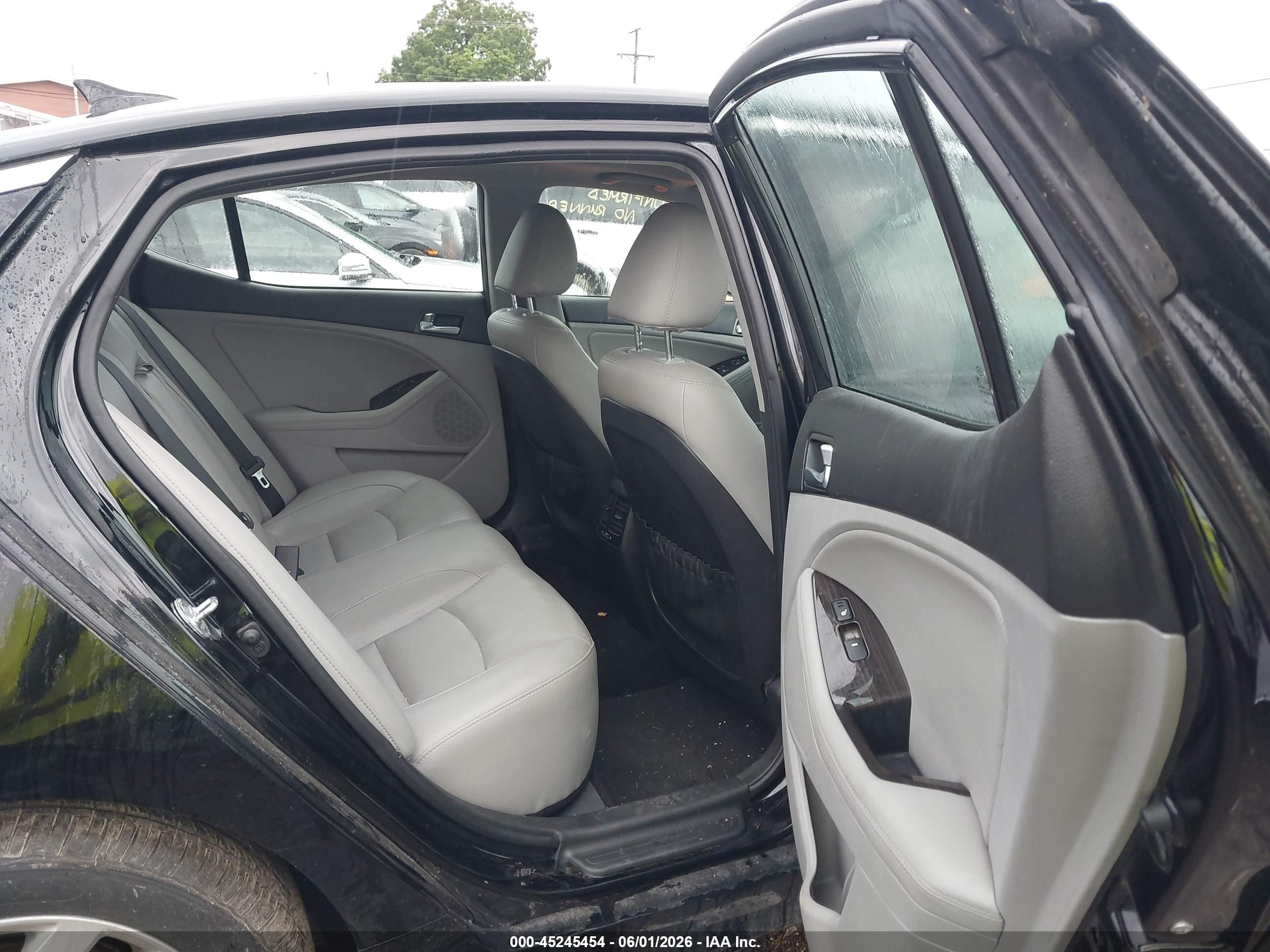 2015 Kia Optima Ex Черный vin: 5XXGN4A75FG415826