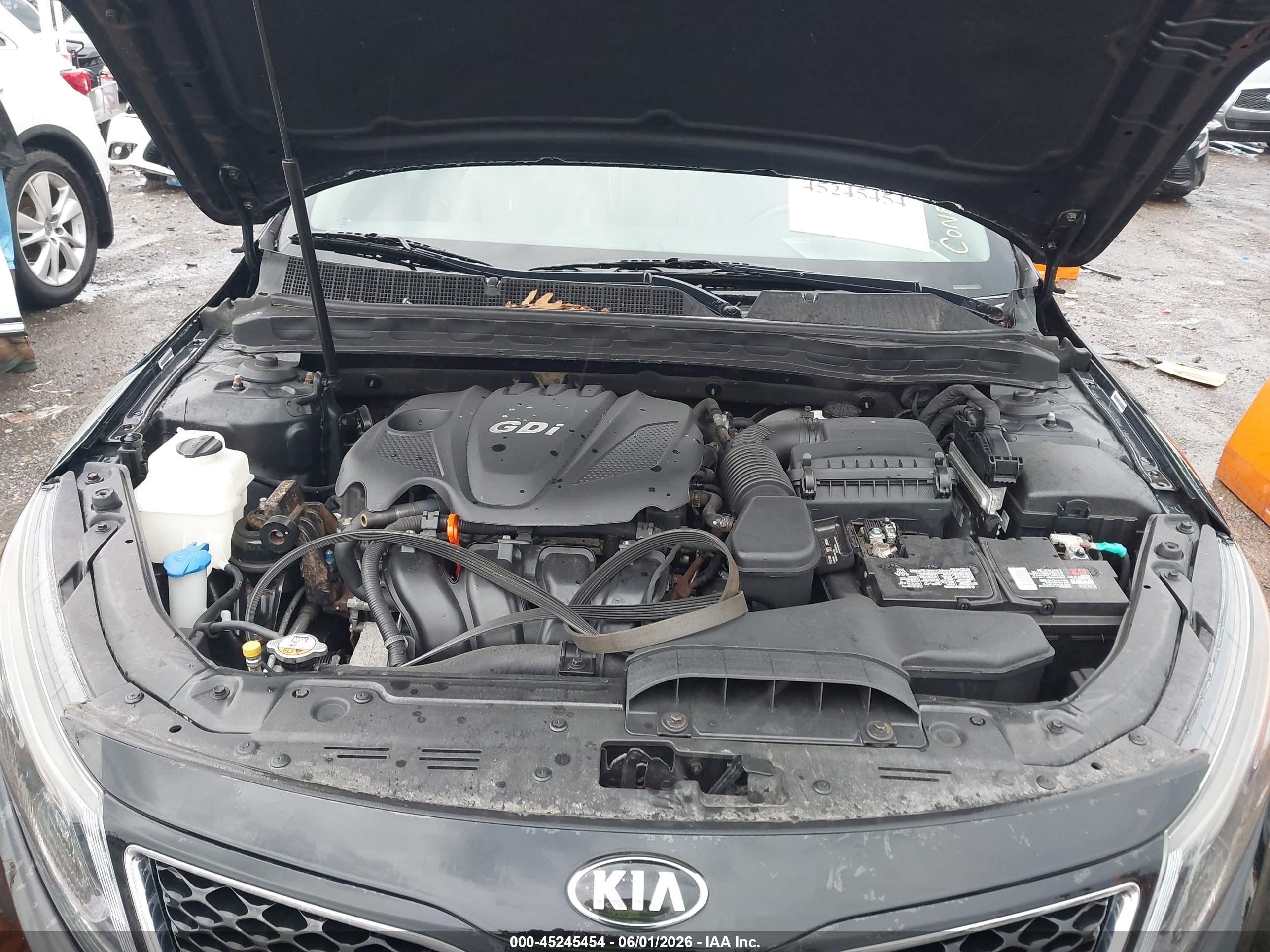 2015 Kia Optima Ex Черный vin: 5XXGN4A75FG415826