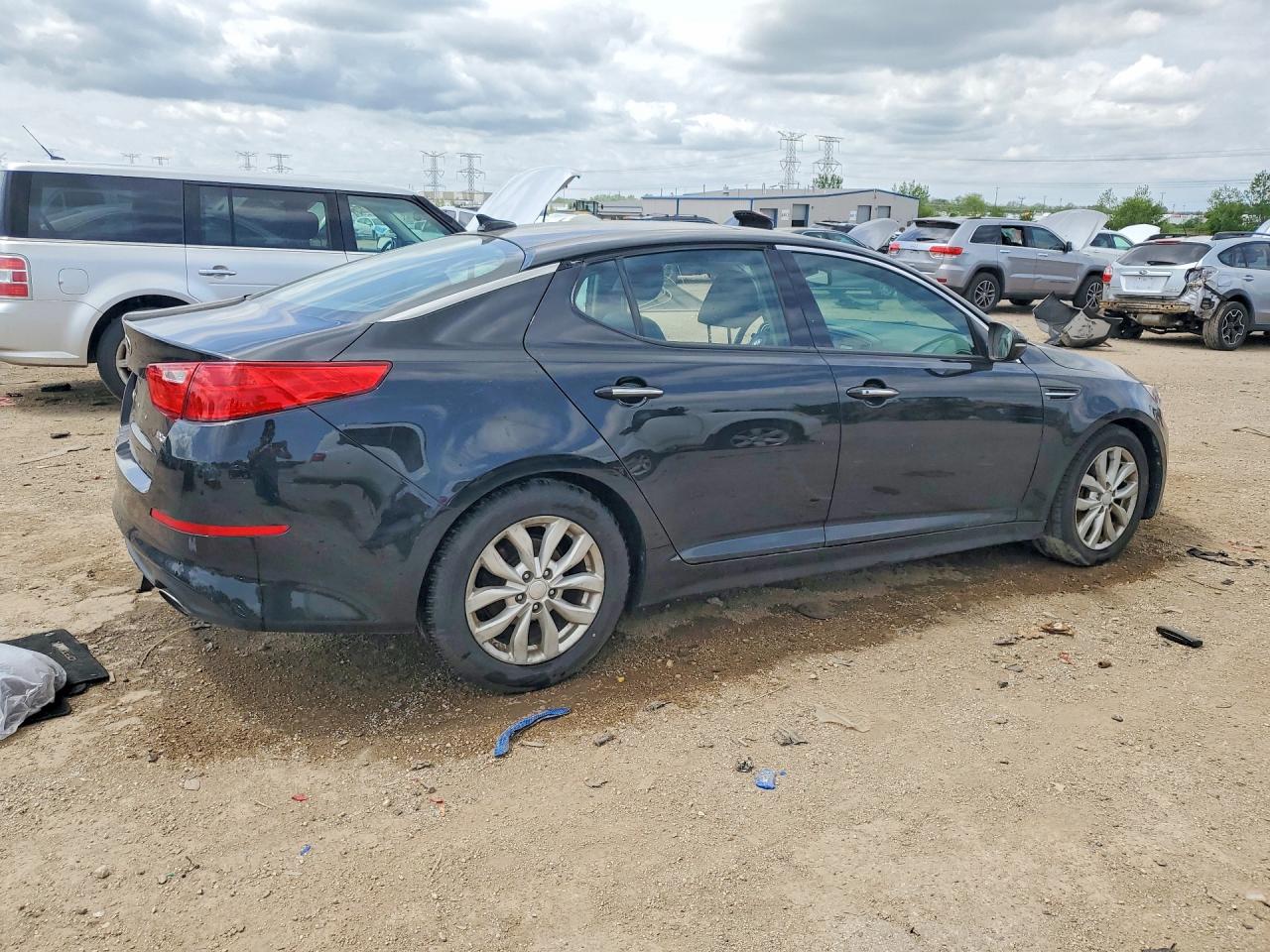 2015 Kia Optima Ex Black vin: 5XXGN4A75FG501654