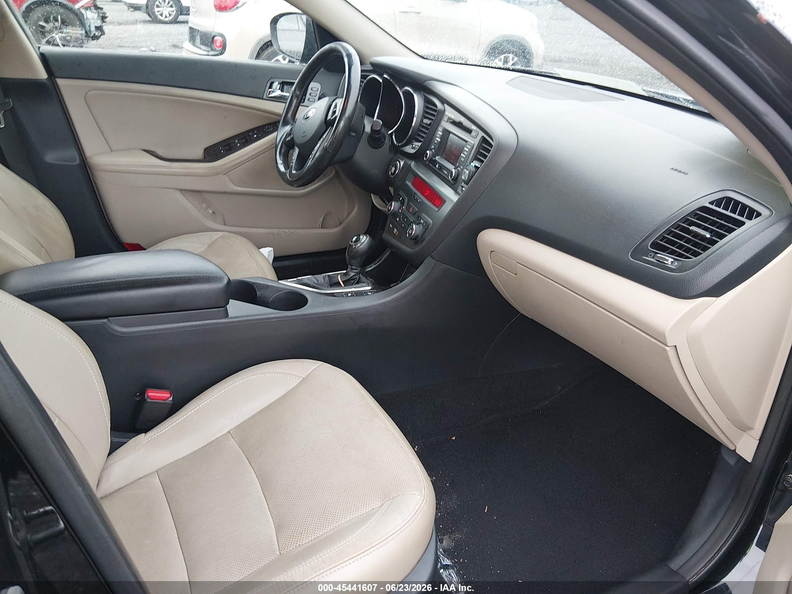 2013 Kia Optima Ex Black vin: 5XXGN4A76DG092948