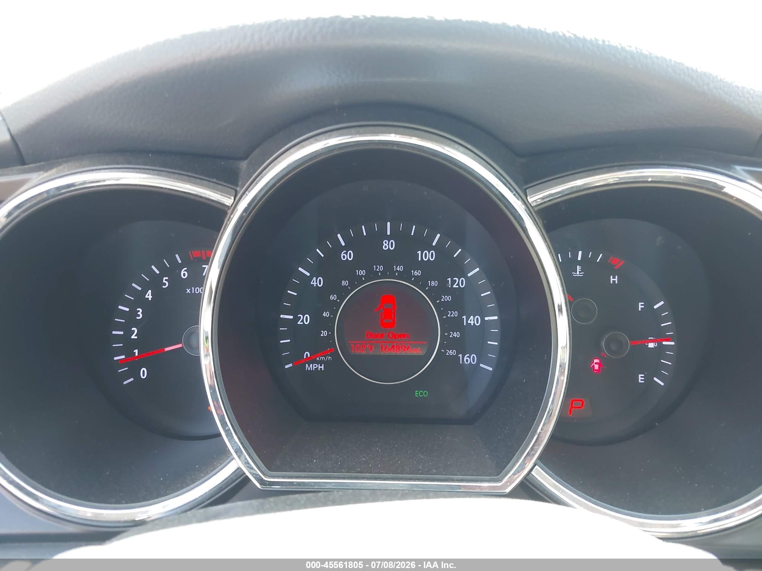 2013 Kia Optima Ex White vin: 5XXGN4A76DG192404