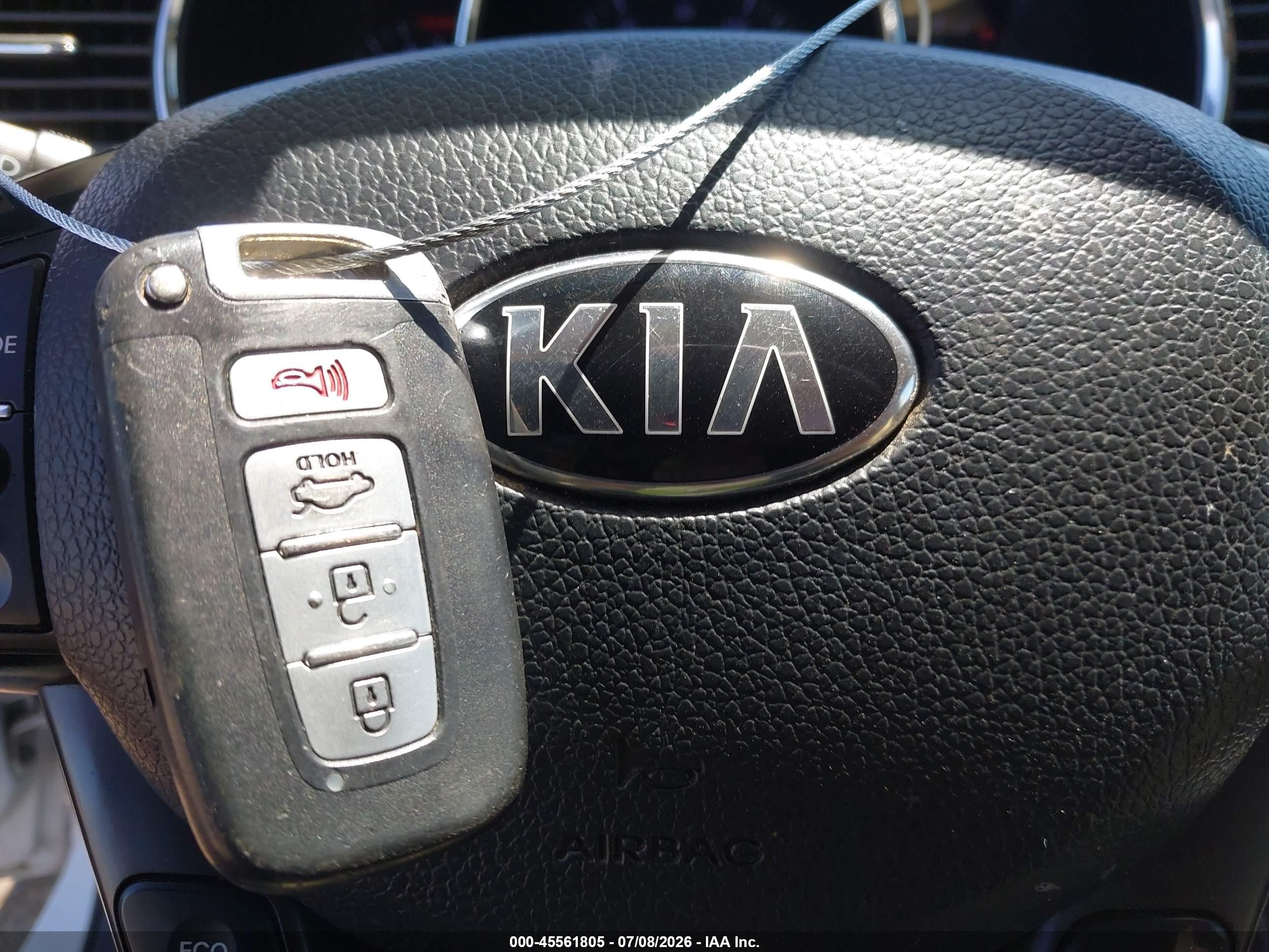 2013 Kia Optima Ex White vin: 5XXGN4A76DG192404