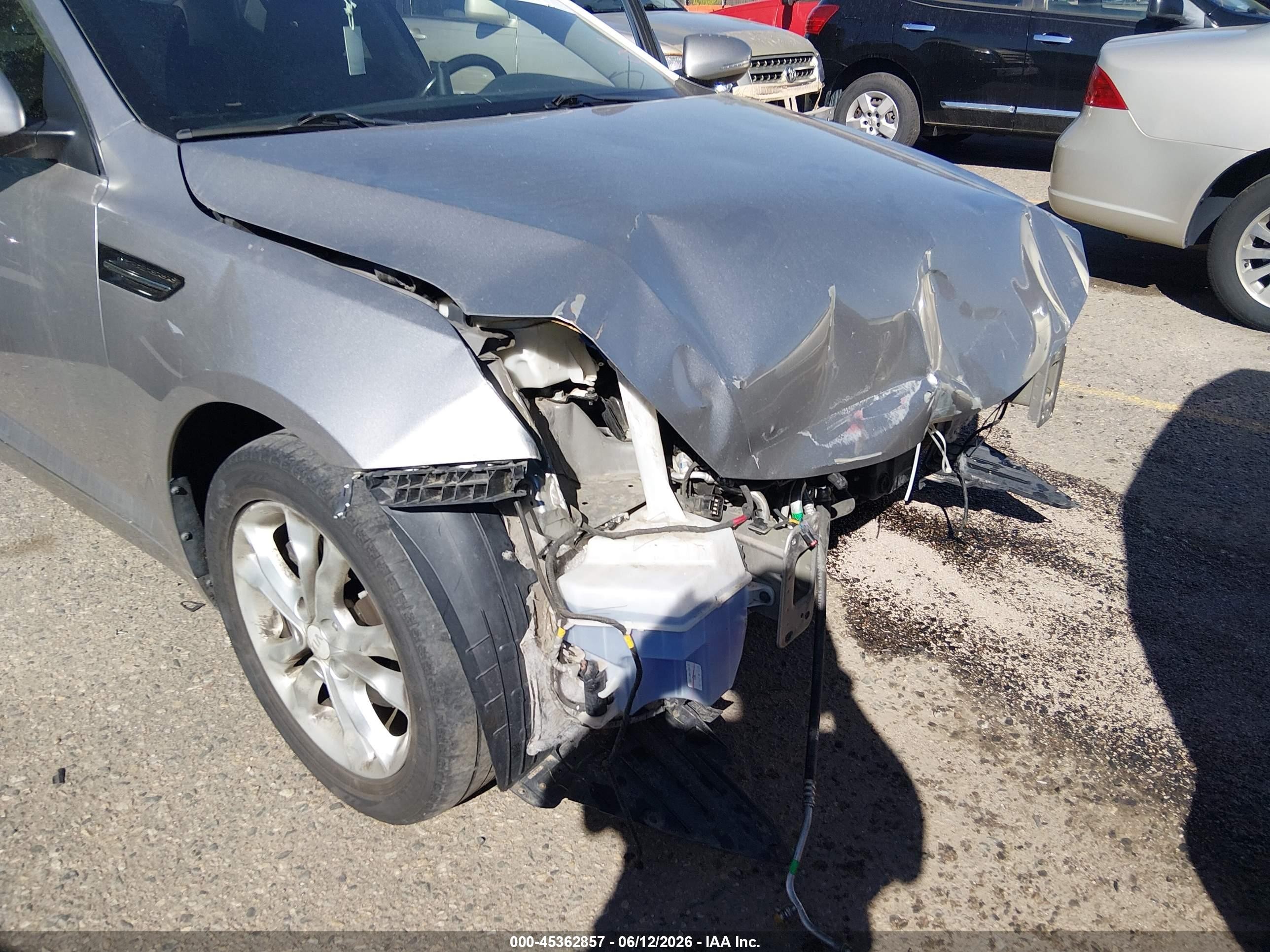 2013 Kia Optima Ex Silver vin: 5XXGN4A76DG241536