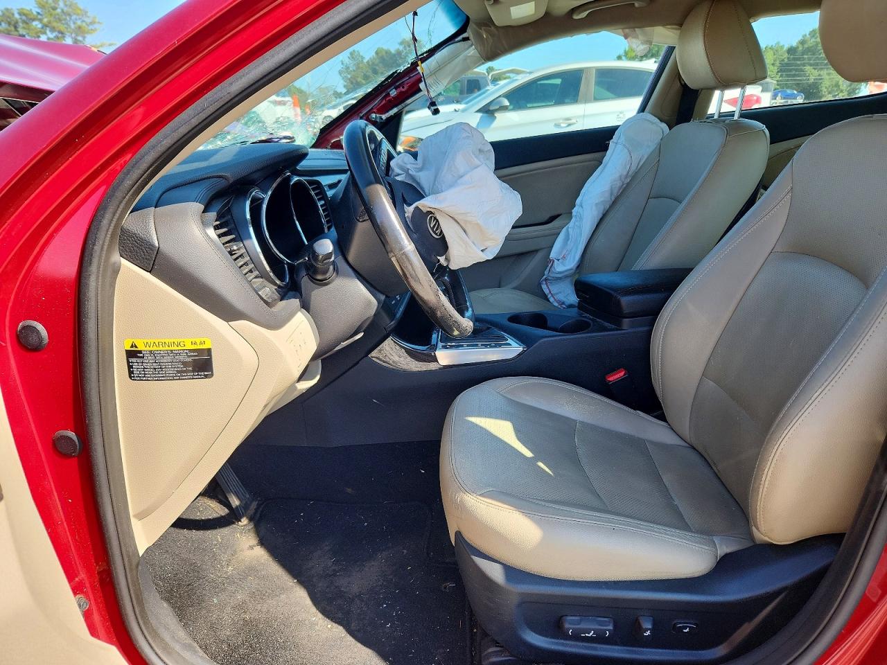 2013 Kia Optima Ex Red vin: 5XXGN4A76DG245666