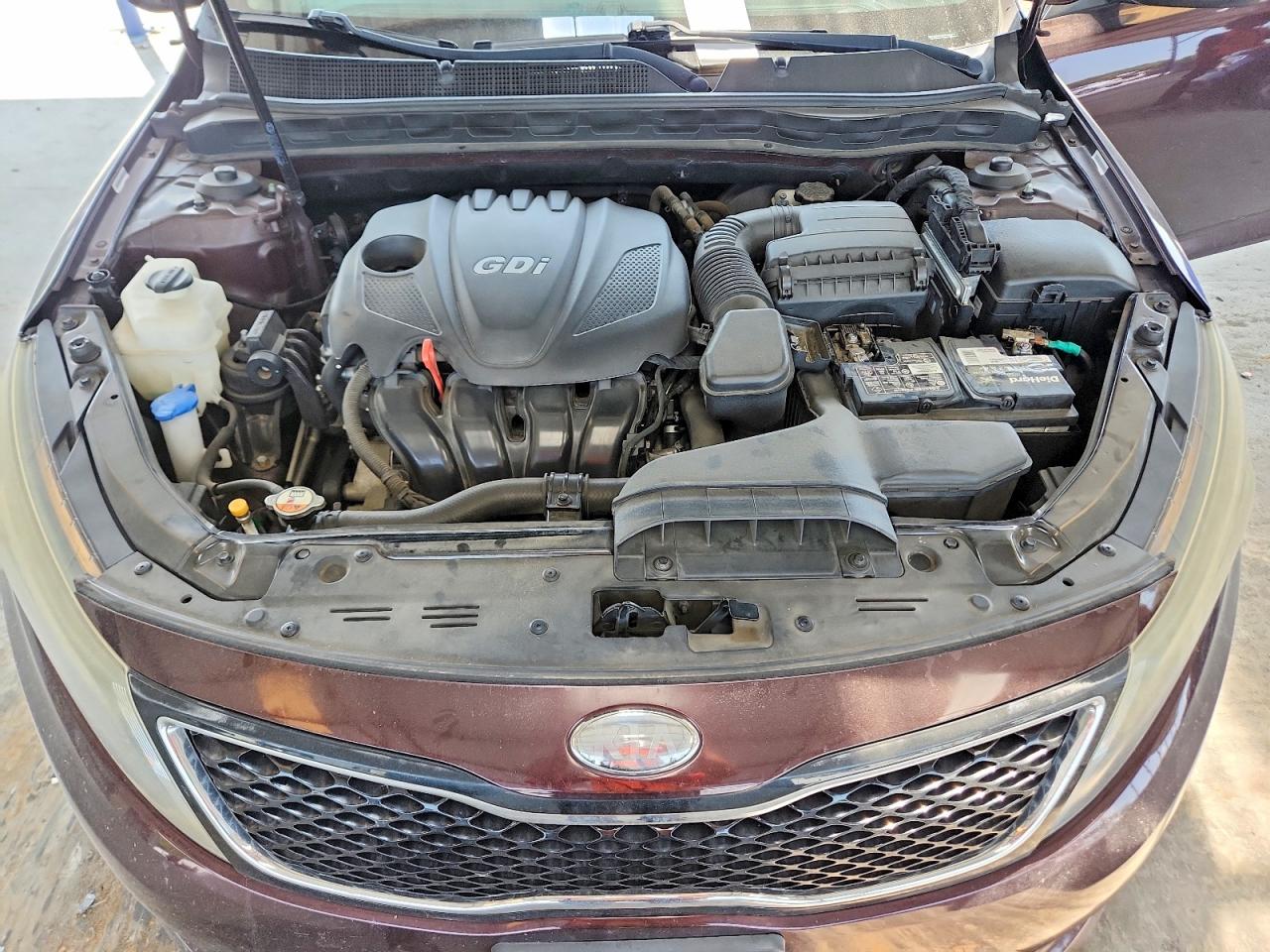2015 Kia Optima Ex Burgundy vin: 5XXGN4A76FG359752