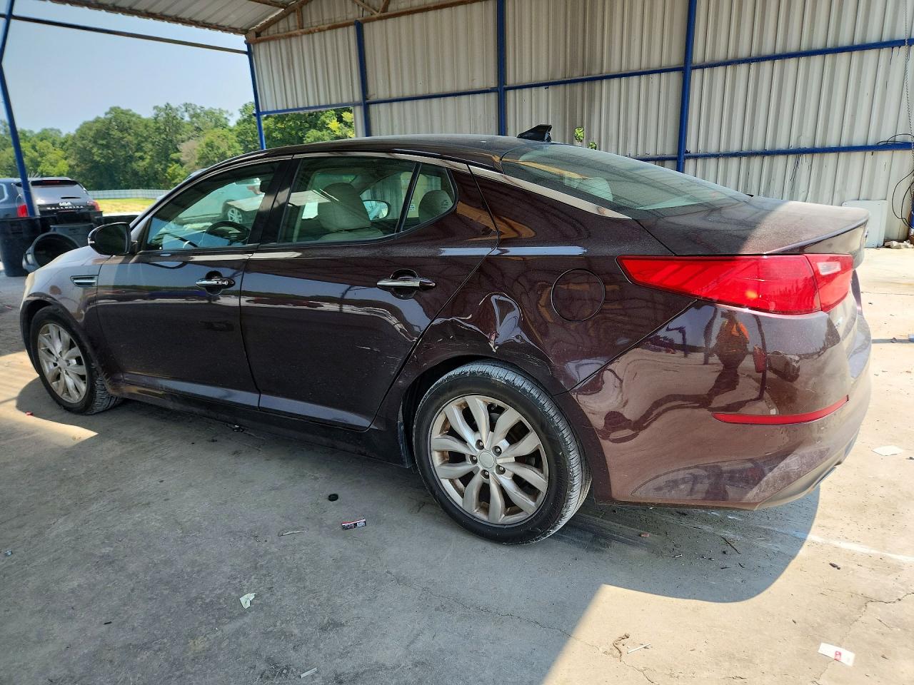 2015 Kia Optima Ex Burgundy vin: 5XXGN4A76FG359752
