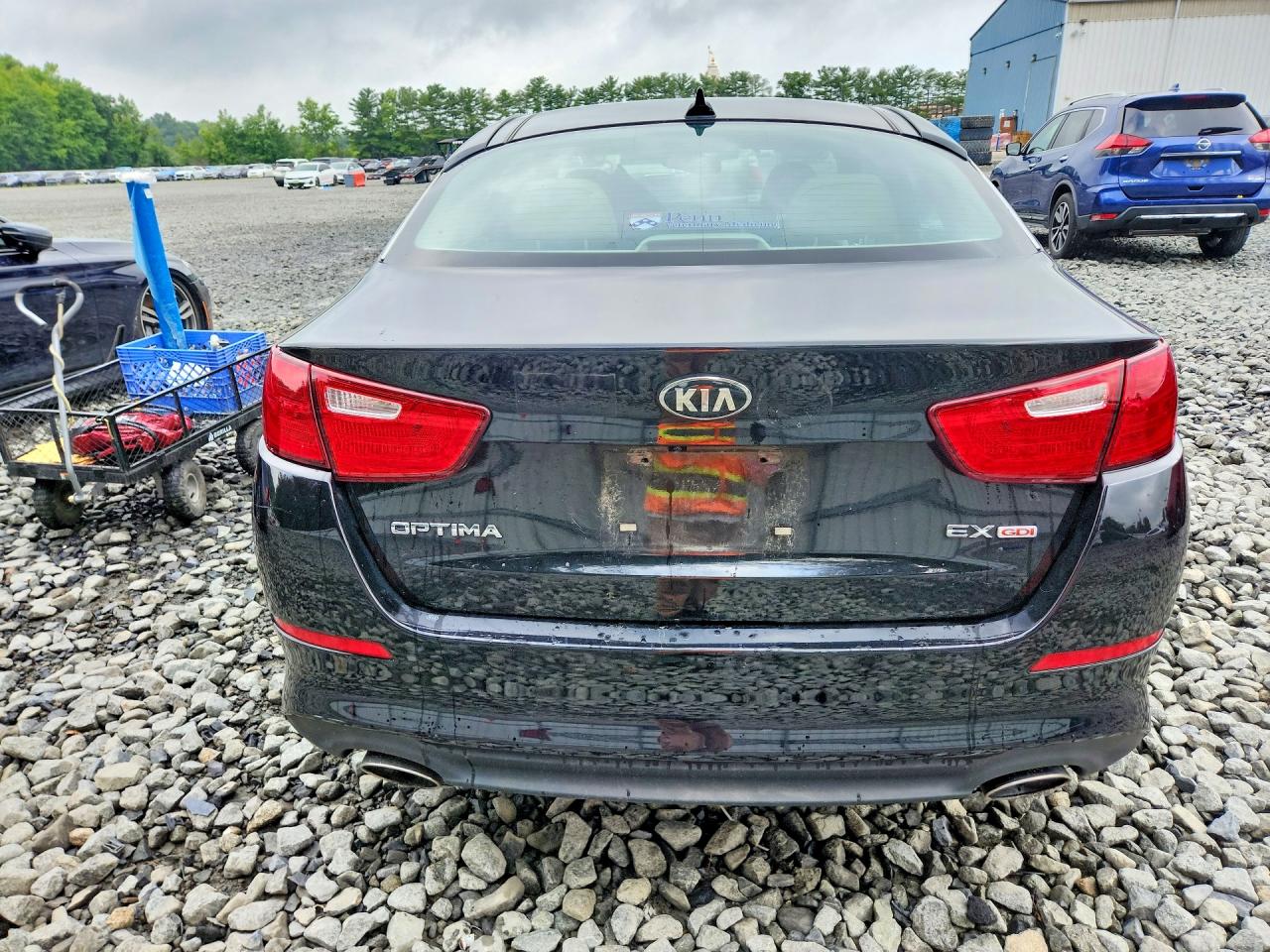 2015 Kia Optima Ex Black vin: 5XXGN4A76FG362974