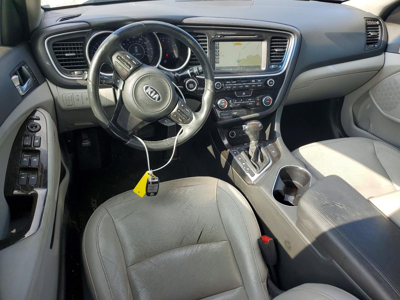2015 Kia Optima Ex Gray vin: 5XXGN4A76FG365597