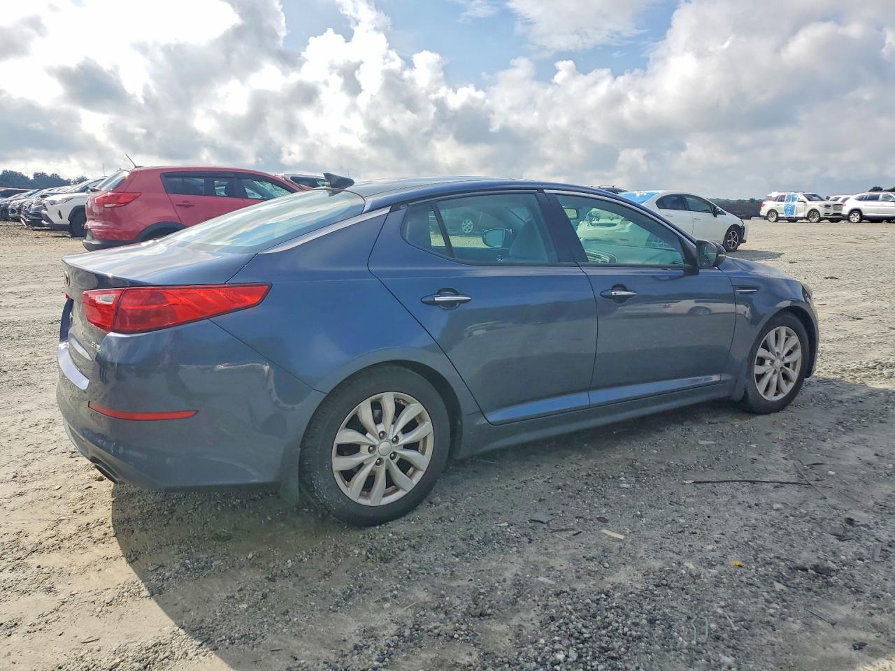 2015 Kia Optima Ex Gray vin: 5XXGN4A76FG365597