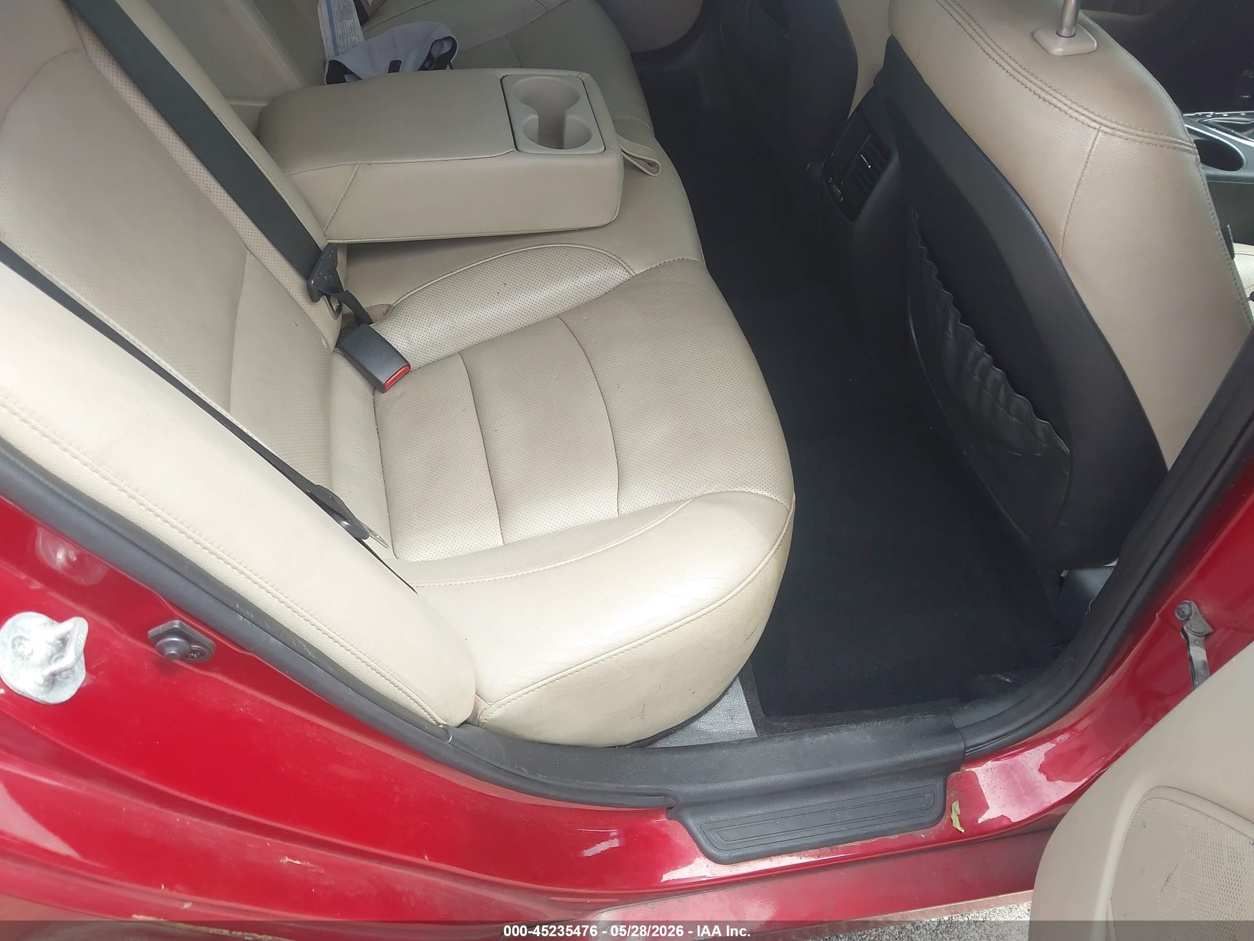 2015 Kia Optima Ex Red vin: 5XXGN4A76FG418489
