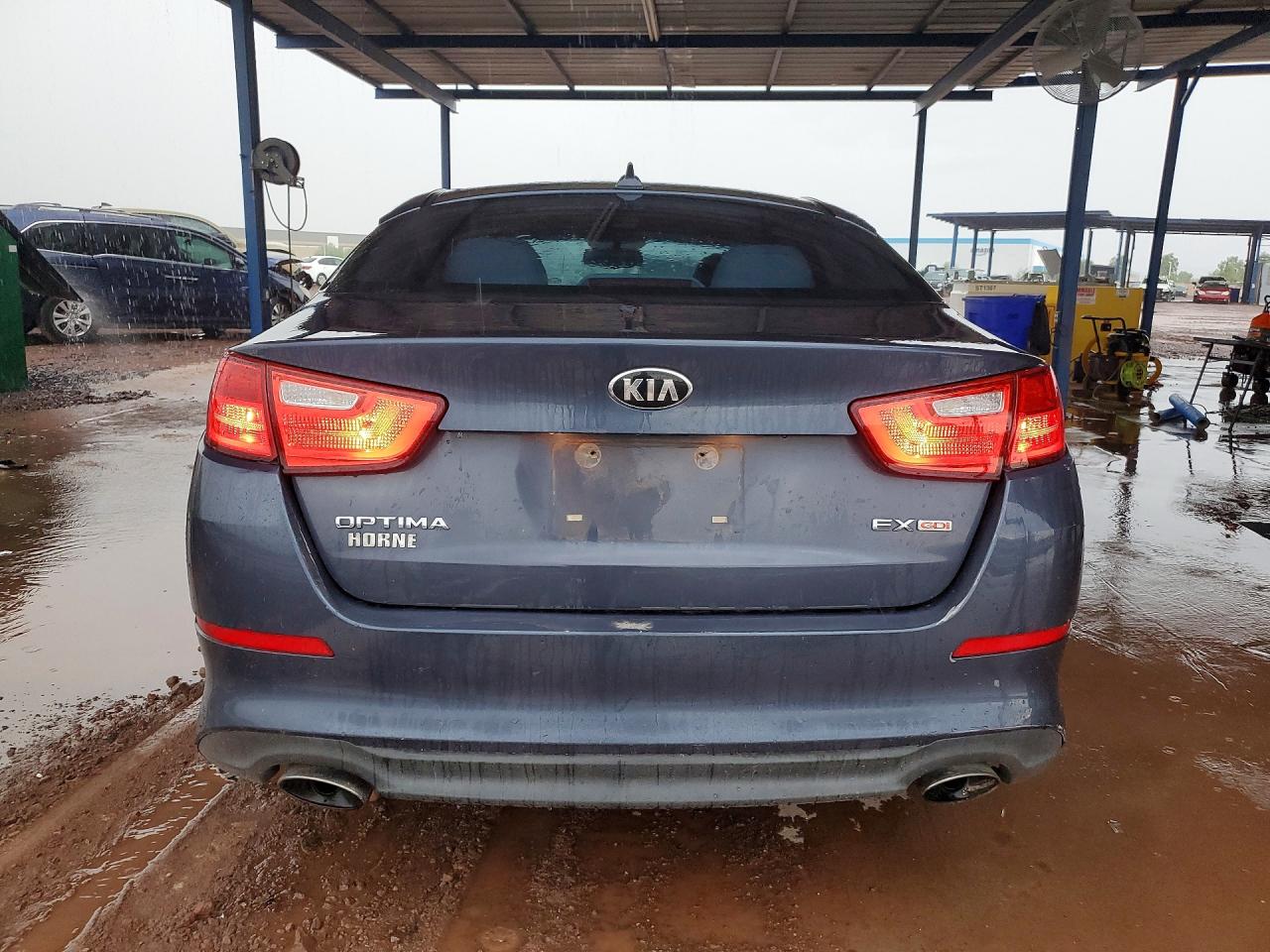 2015 Kia Optima Ex Gray vin: 5XXGN4A76FG478966