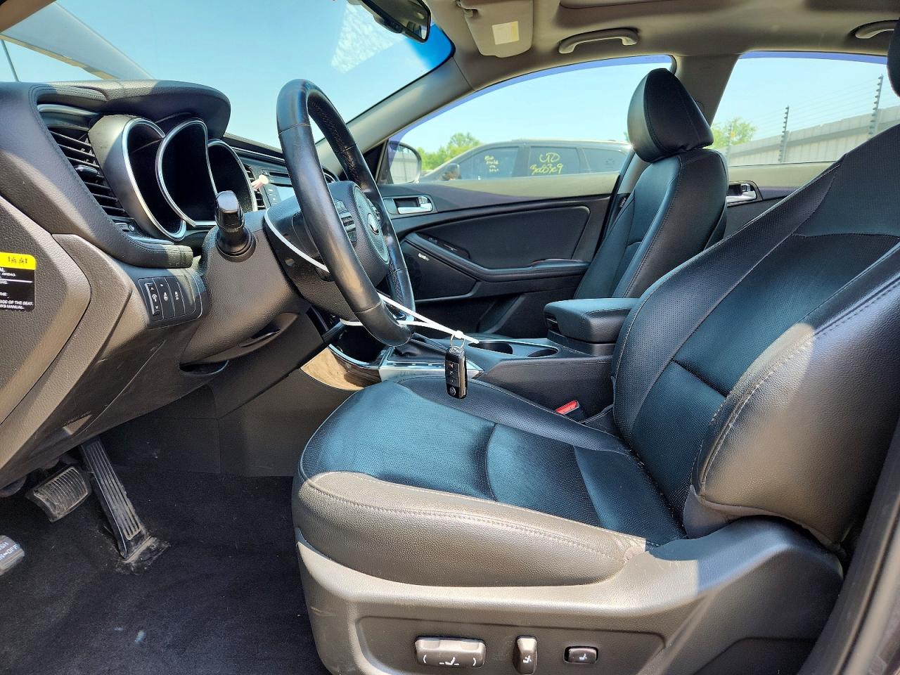2015 Kia Optima Ex Gray vin: 5XXGN4A76FG492804