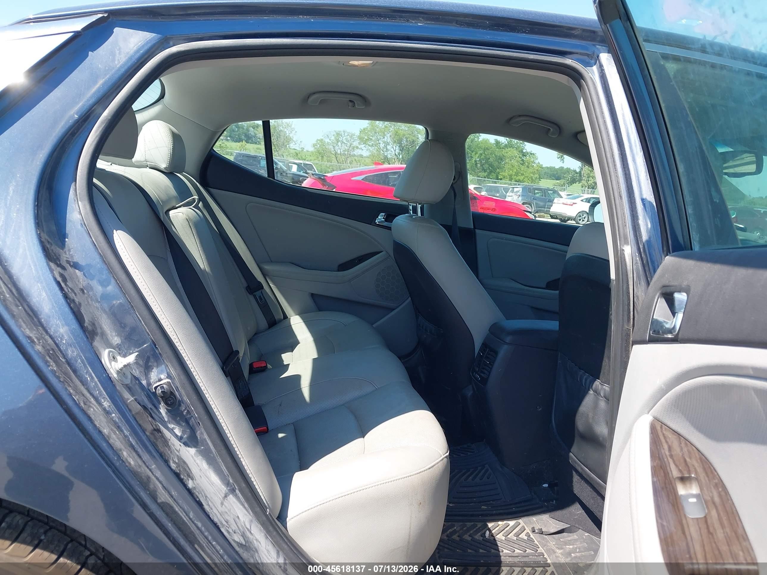 2015 Kia Optima Ex Синий vin: 5XXGN4A77FG366936