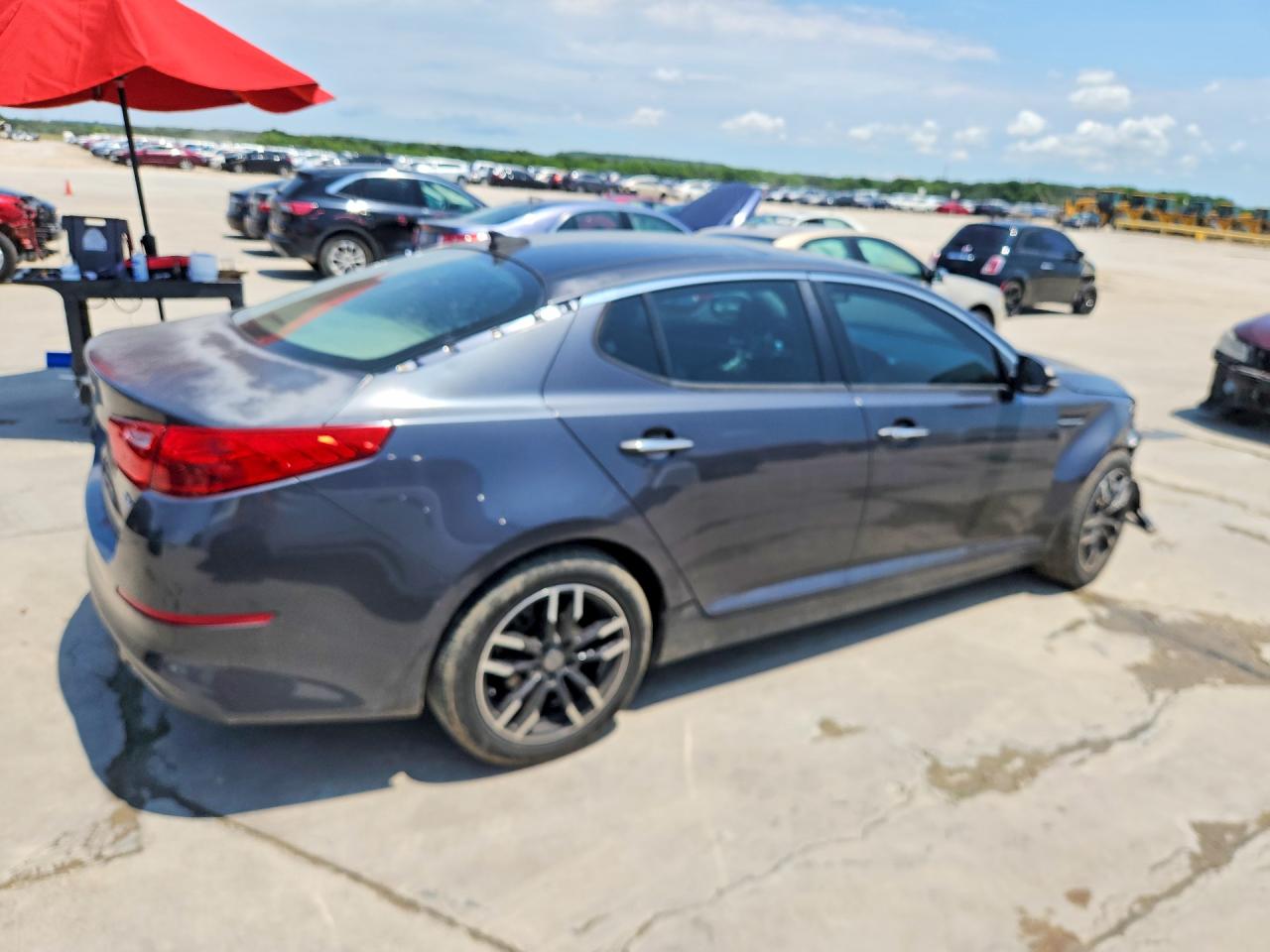 2015 Kia Optima Ex Серый vin: 5XXGN4A77FG454109