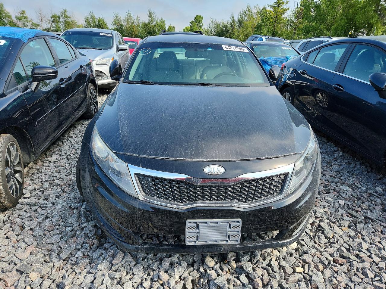2012 Kia Optima Ex Black vin: 5XXGN4A78CG003444