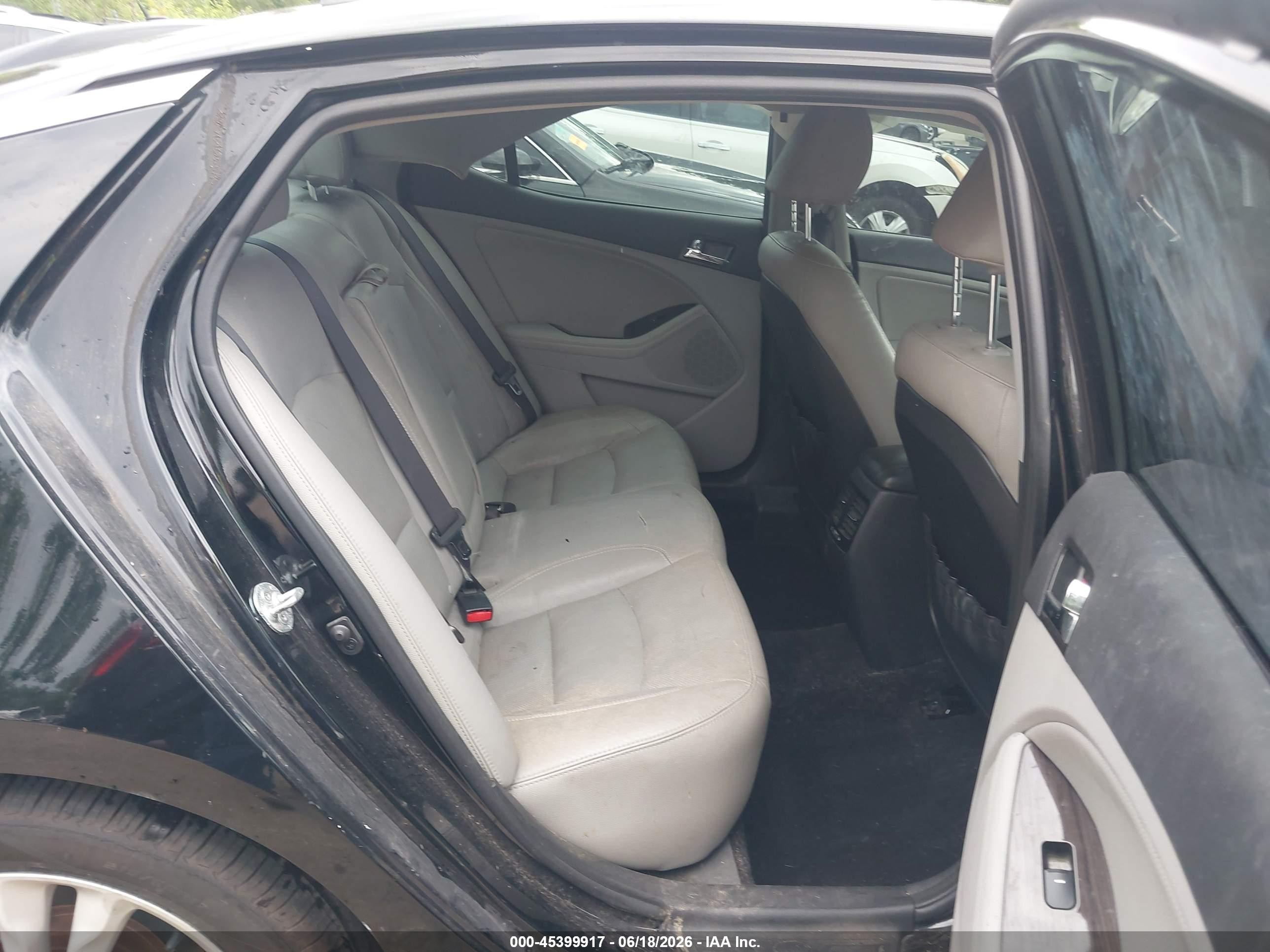 2012 Kia Optima Ex Black vin: 5XXGN4A78CG006795