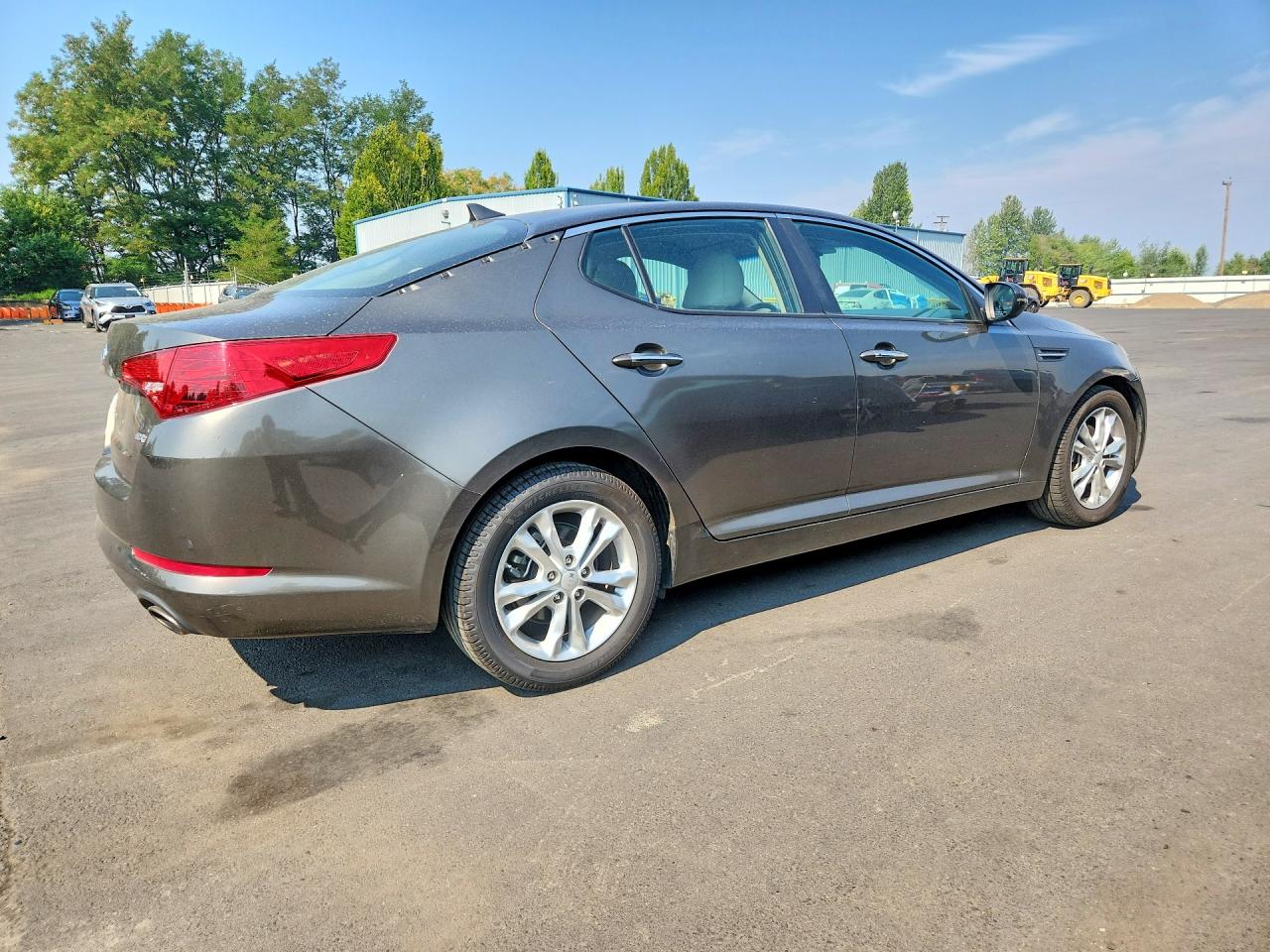2012 Kia Optima Ex Charcoal vin: 5XXGN4A78CG083375