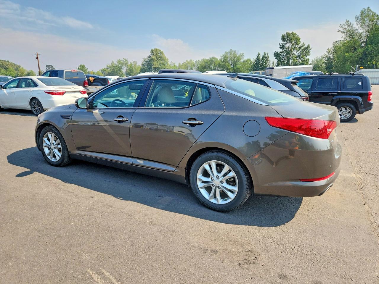 2012 Kia Optima Ex Charcoal vin: 5XXGN4A78CG083375