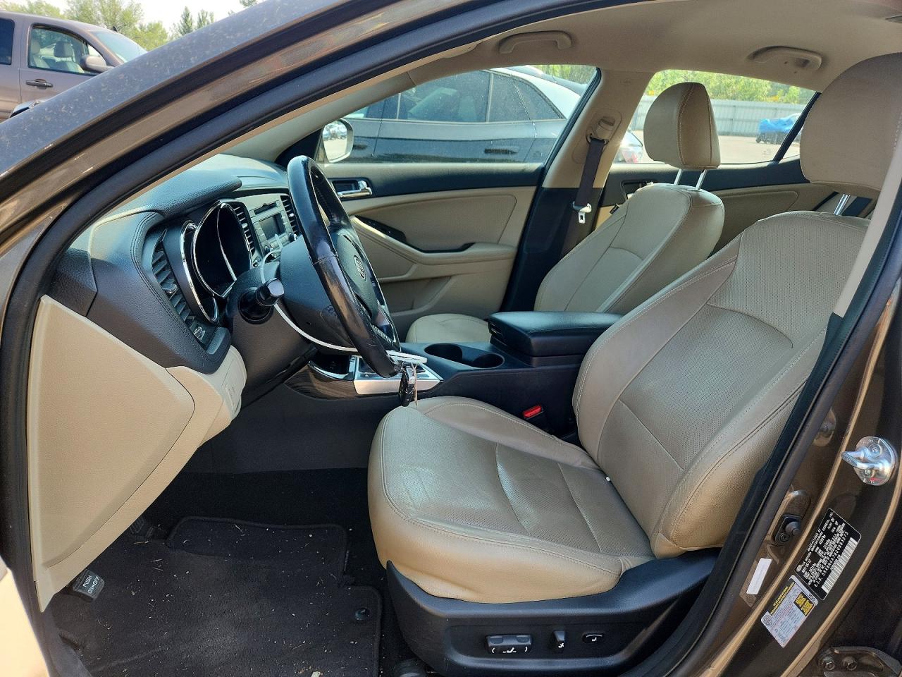 2012 Kia Optima Ex Charcoal vin: 5XXGN4A78CG083375