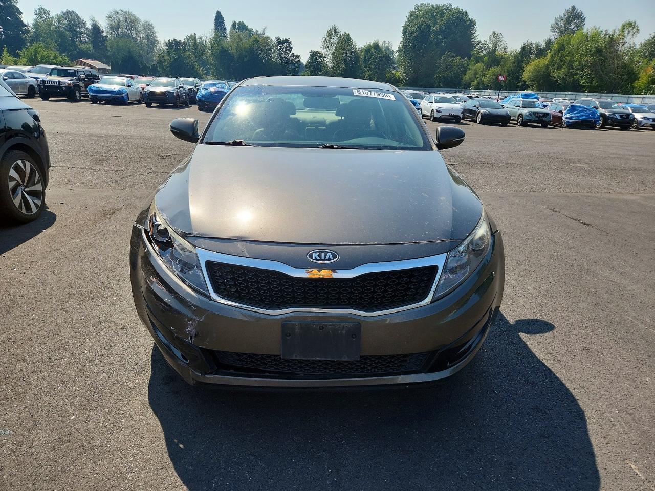 2012 Kia Optima Ex Charcoal vin: 5XXGN4A78CG083375