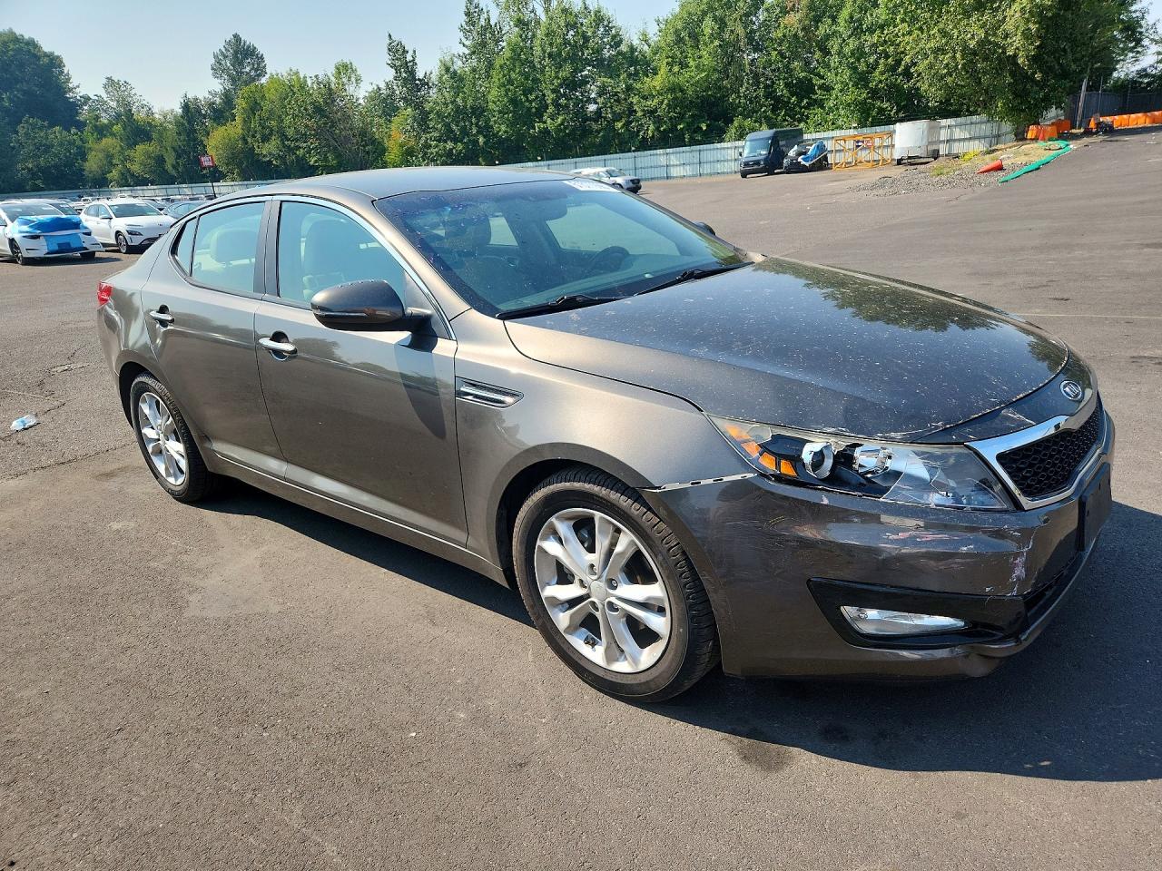 2012 Kia Optima Ex Charcoal vin: 5XXGN4A78CG083375