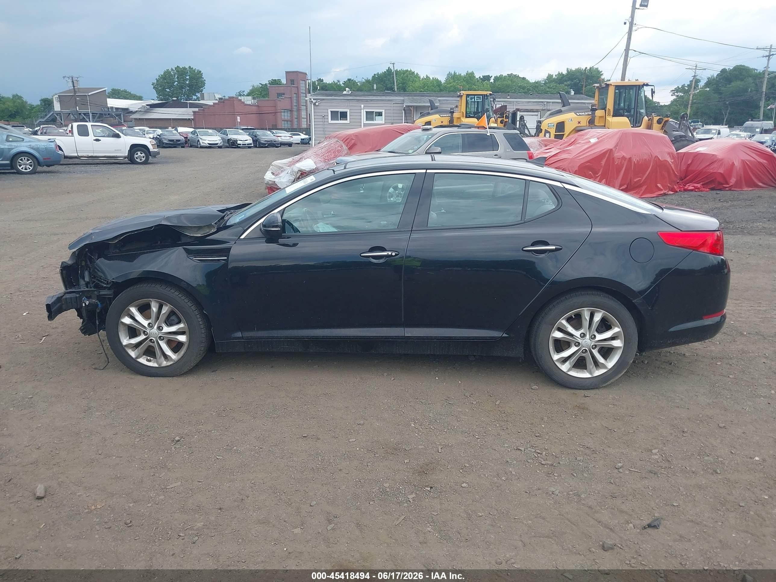 2013 Kia Optima Ex Black vin: 5XXGN4A78DG128994