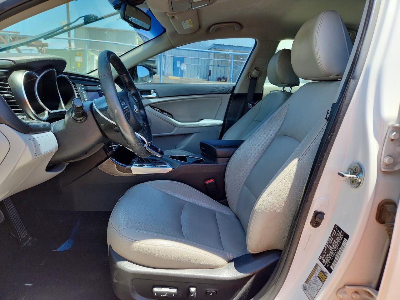 2015 Kia Optima Ex Белый vin: 5XXGN4A78FG367867