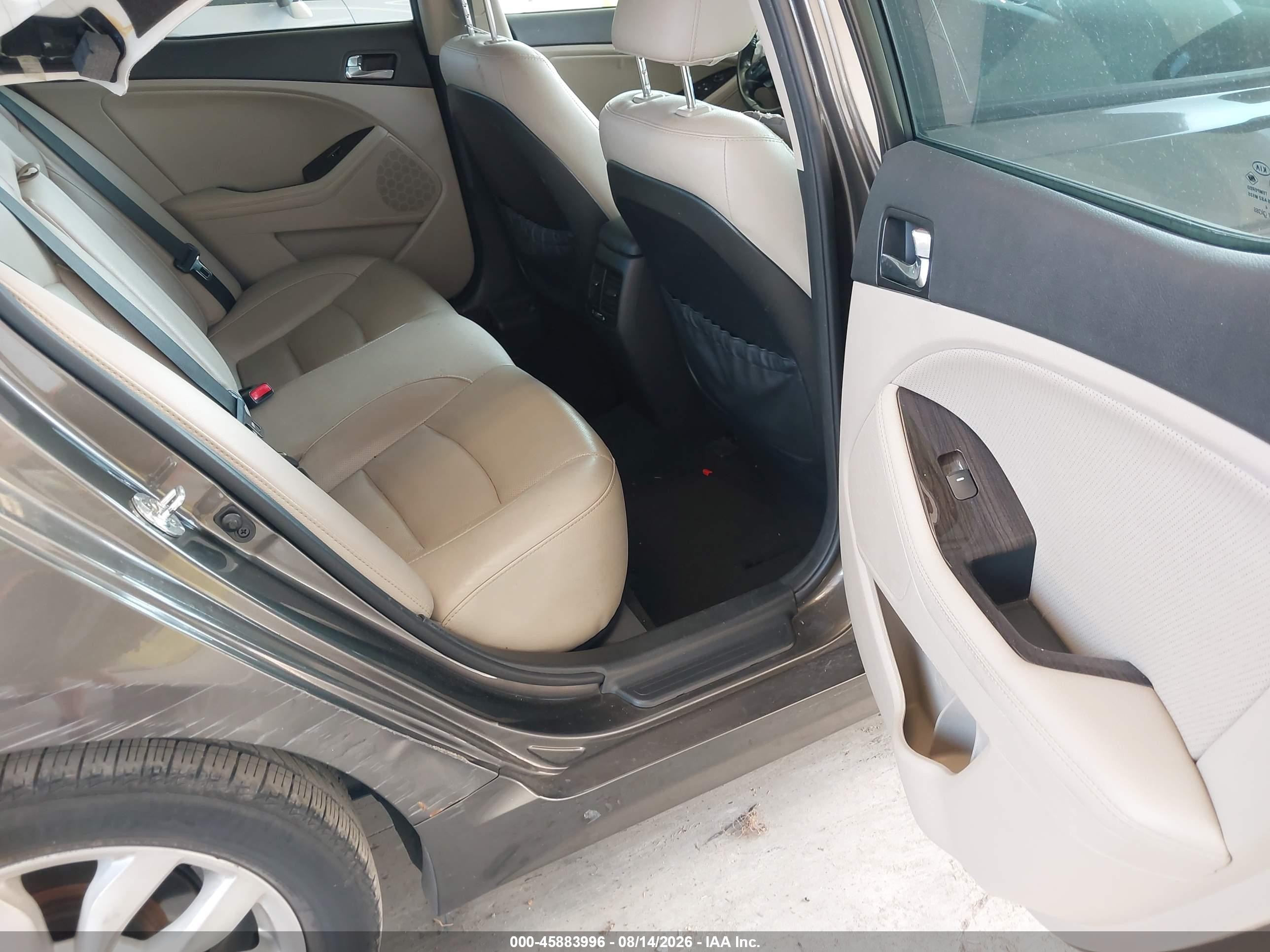 2015 Kia Optima Ex Brown vin: 5XXGN4A78FG391103