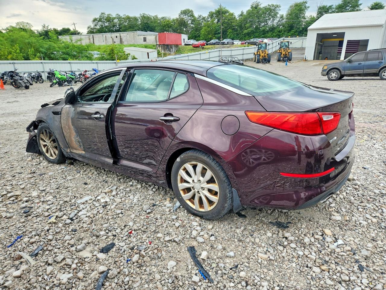 2015 Kia Optima Ex Purple vin: 5XXGN4A78FG456628