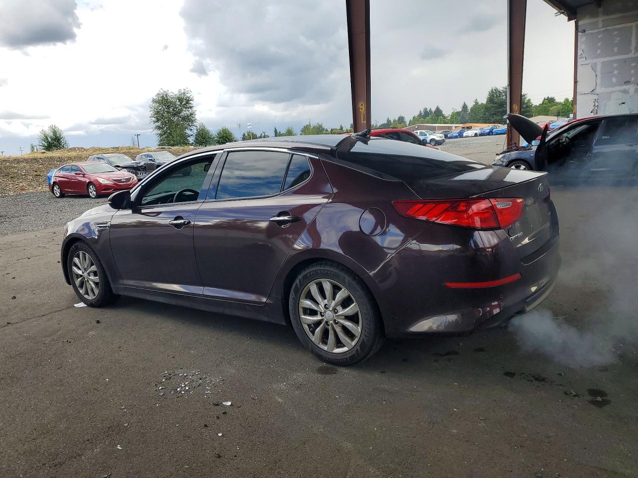 2015 Kia Optima Ex Maroon vin: 5XXGN4A78FG486406