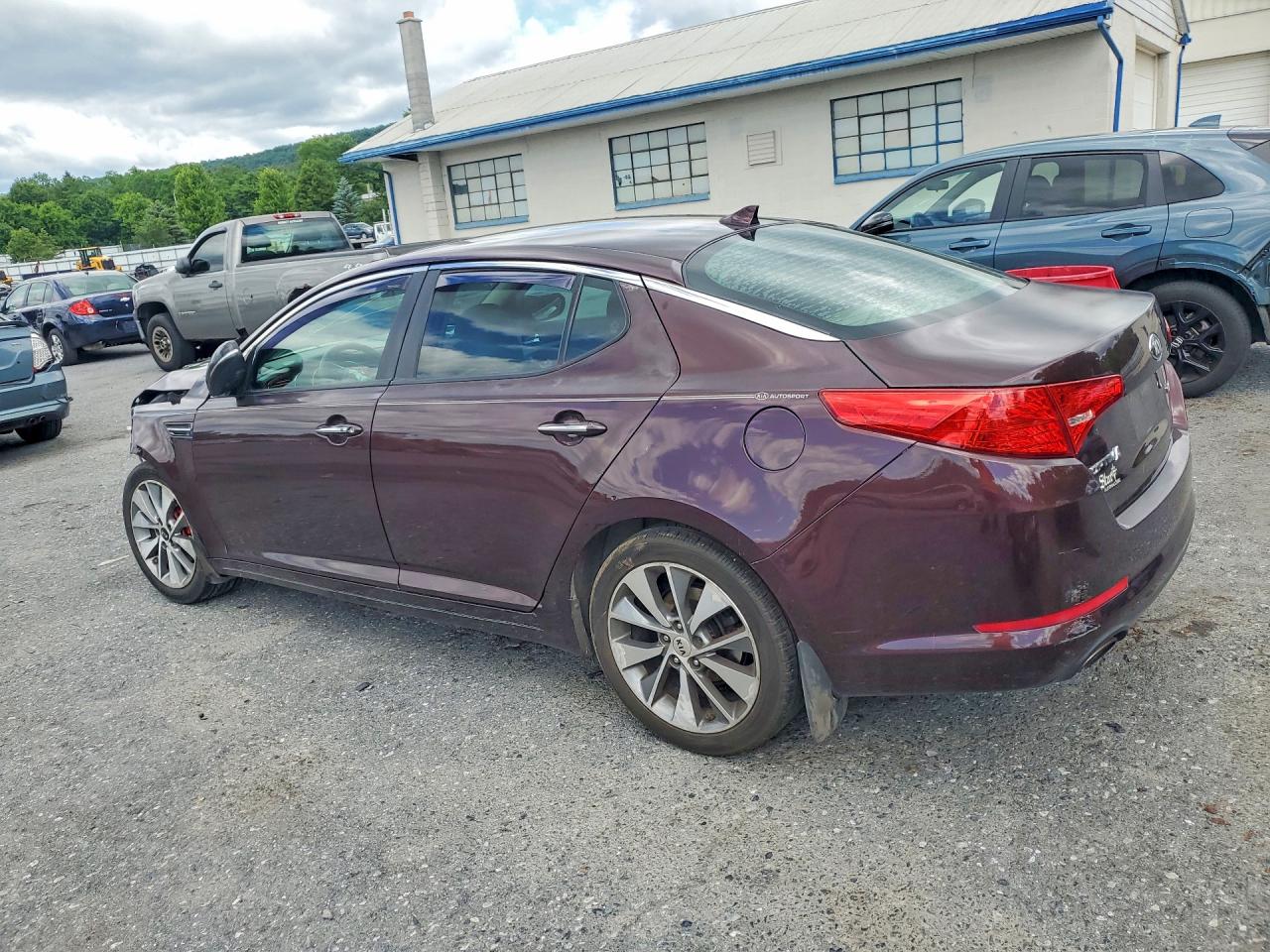 2013 Kia Optima Ex Burgundy vin: 5XXGN4A79DG148011