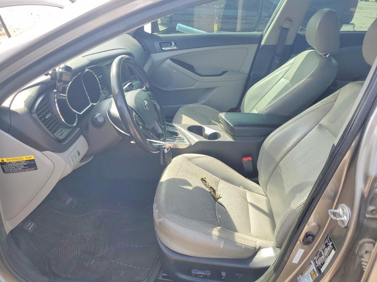 2013 Kia Optima Gray vin: 5XXGN4A79DG164936