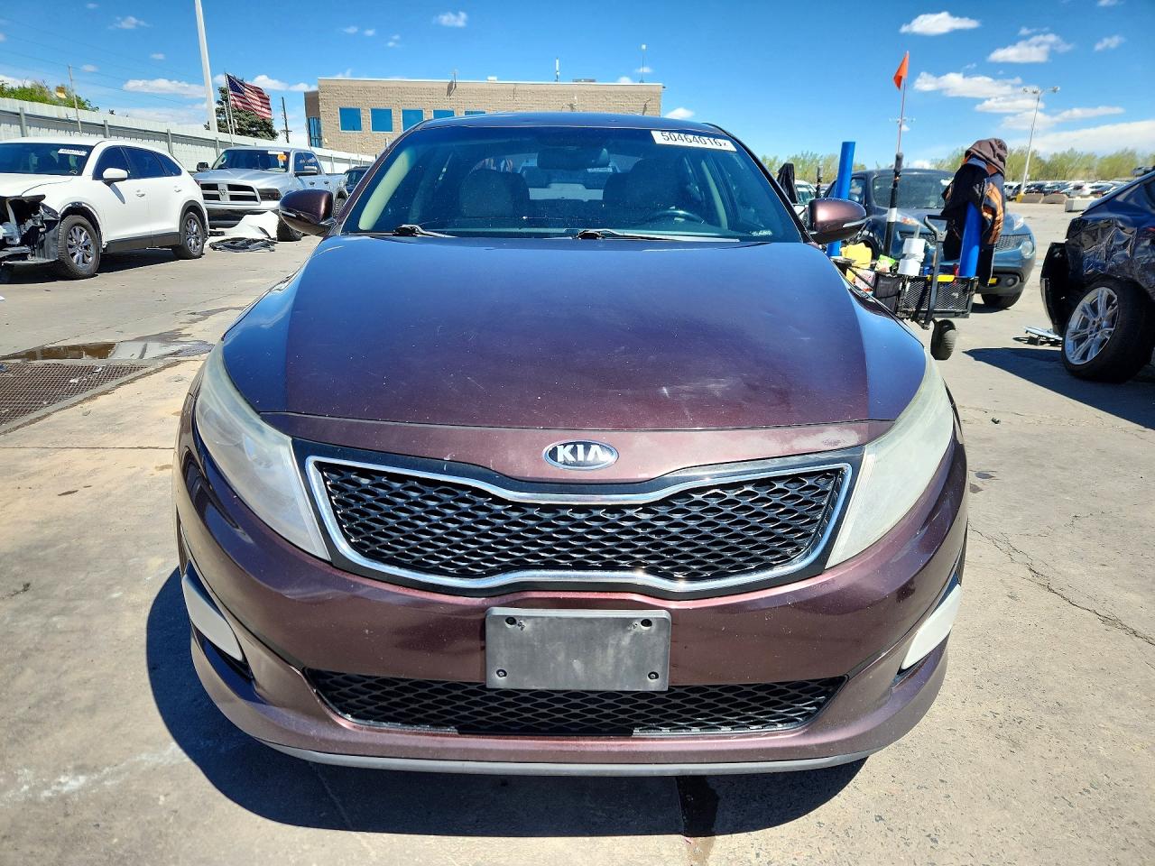 2015 Kia Optima Ex Burgundy vin: 5XXGN4A79FG398917