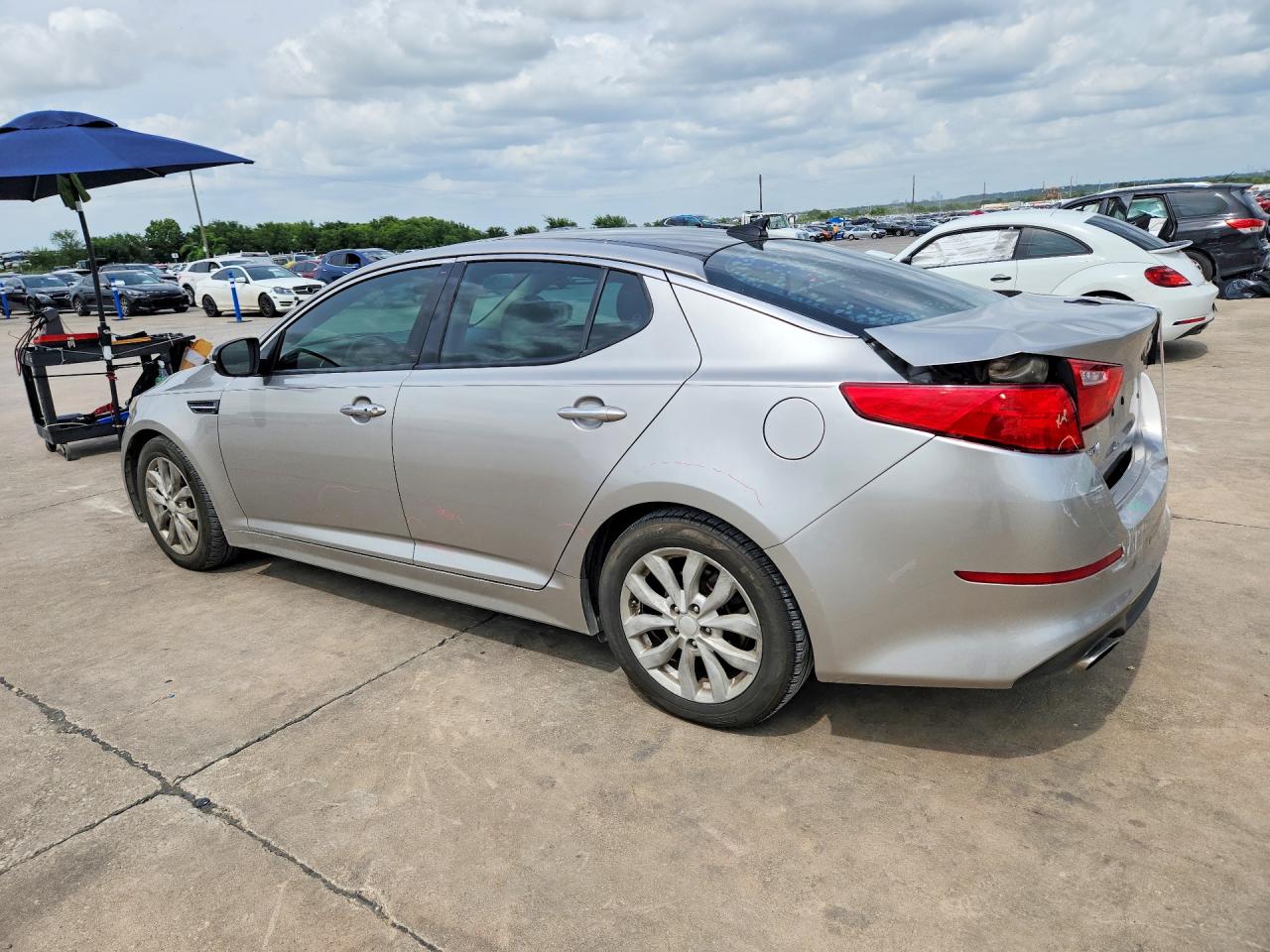 2015 Kia Optima Ex Silver vin: 5XXGN4A79FG442804