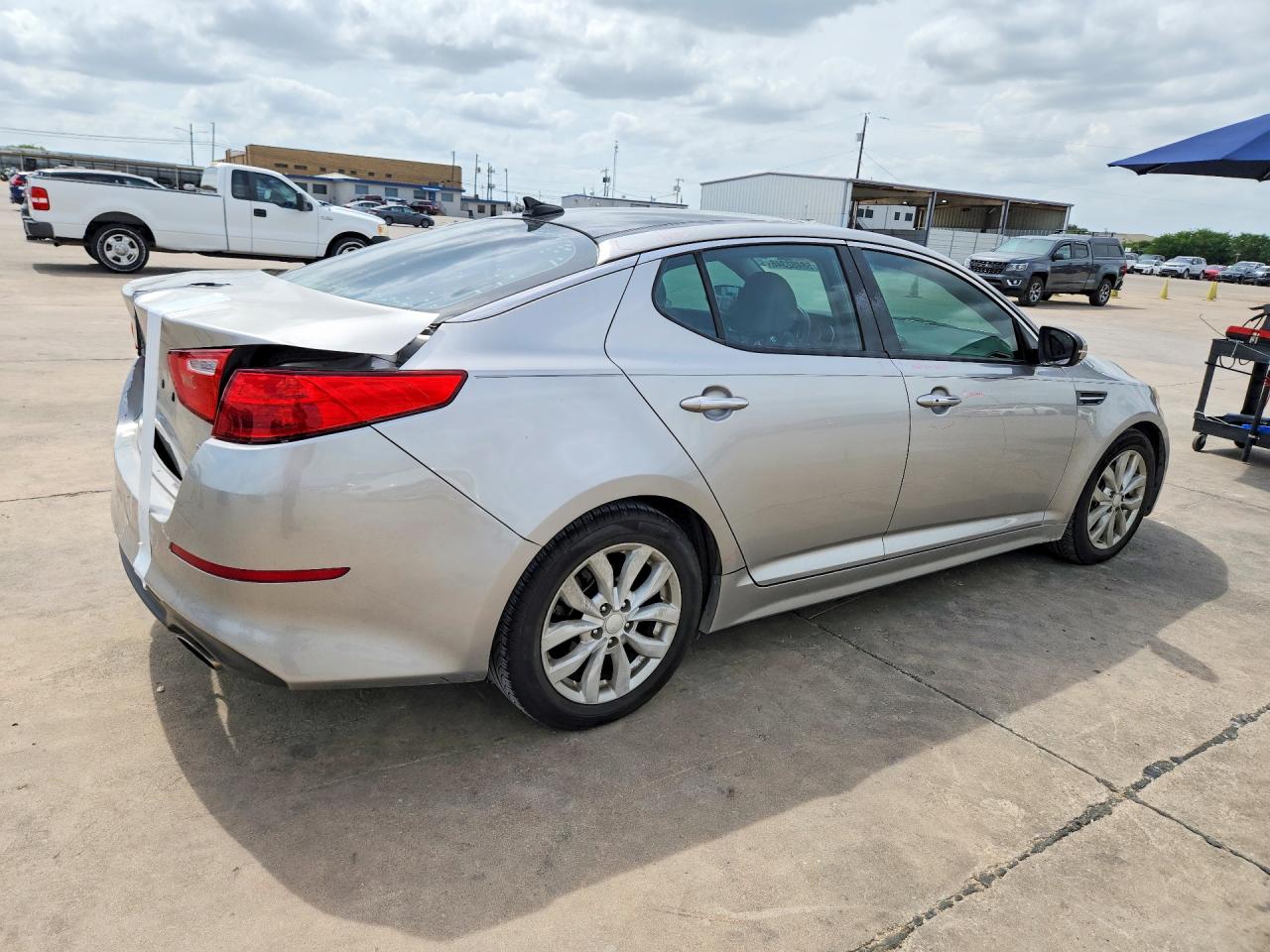 2015 Kia Optima Ex Silver vin: 5XXGN4A79FG442804