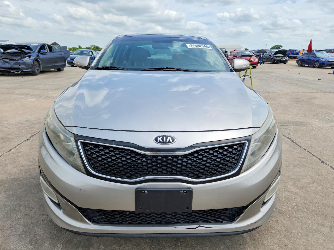 2015 Kia Optima Ex Silver vin: 5XXGN4A79FG442804