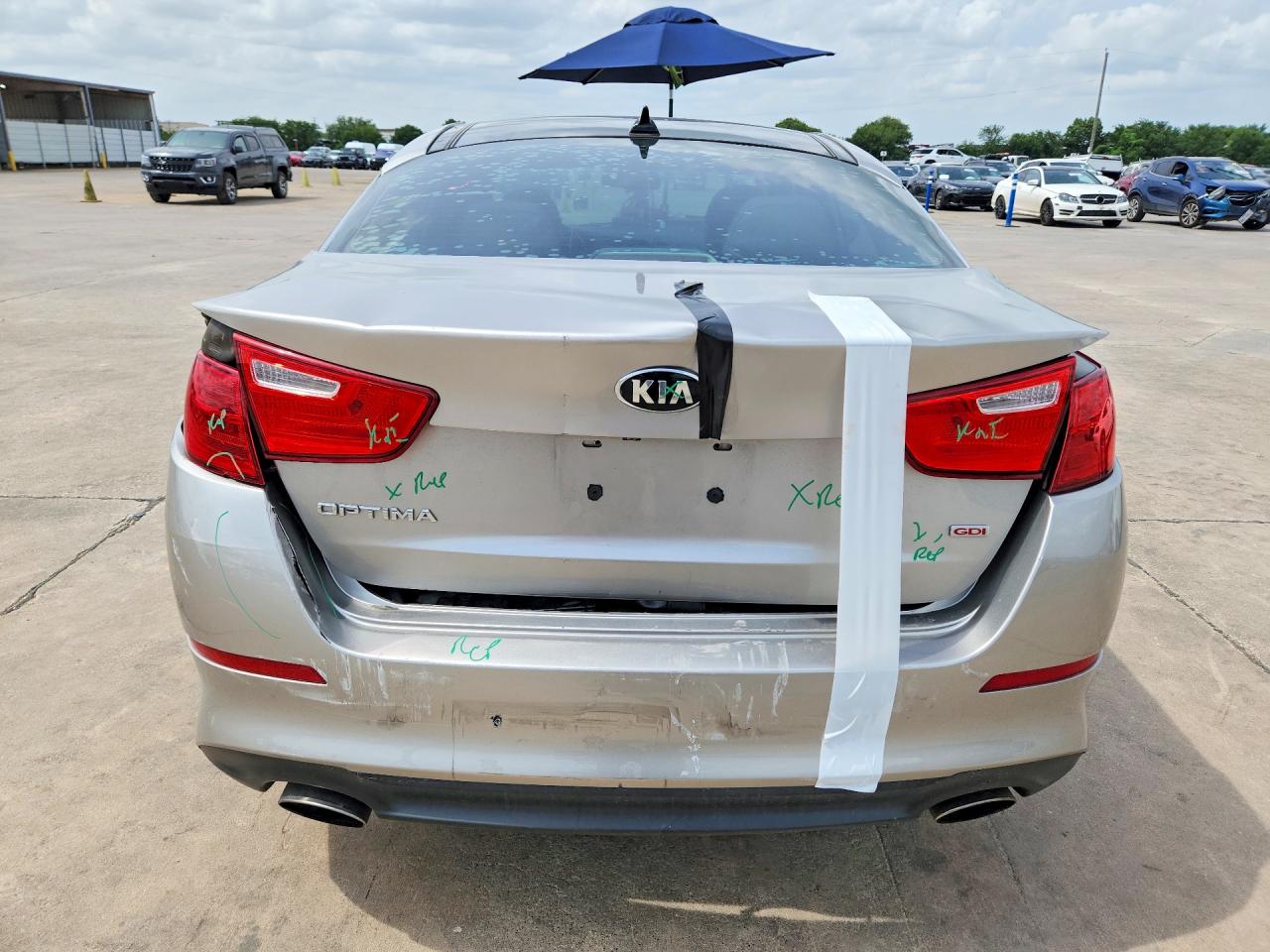 2015 Kia Optima Ex Silver vin: 5XXGN4A79FG442804