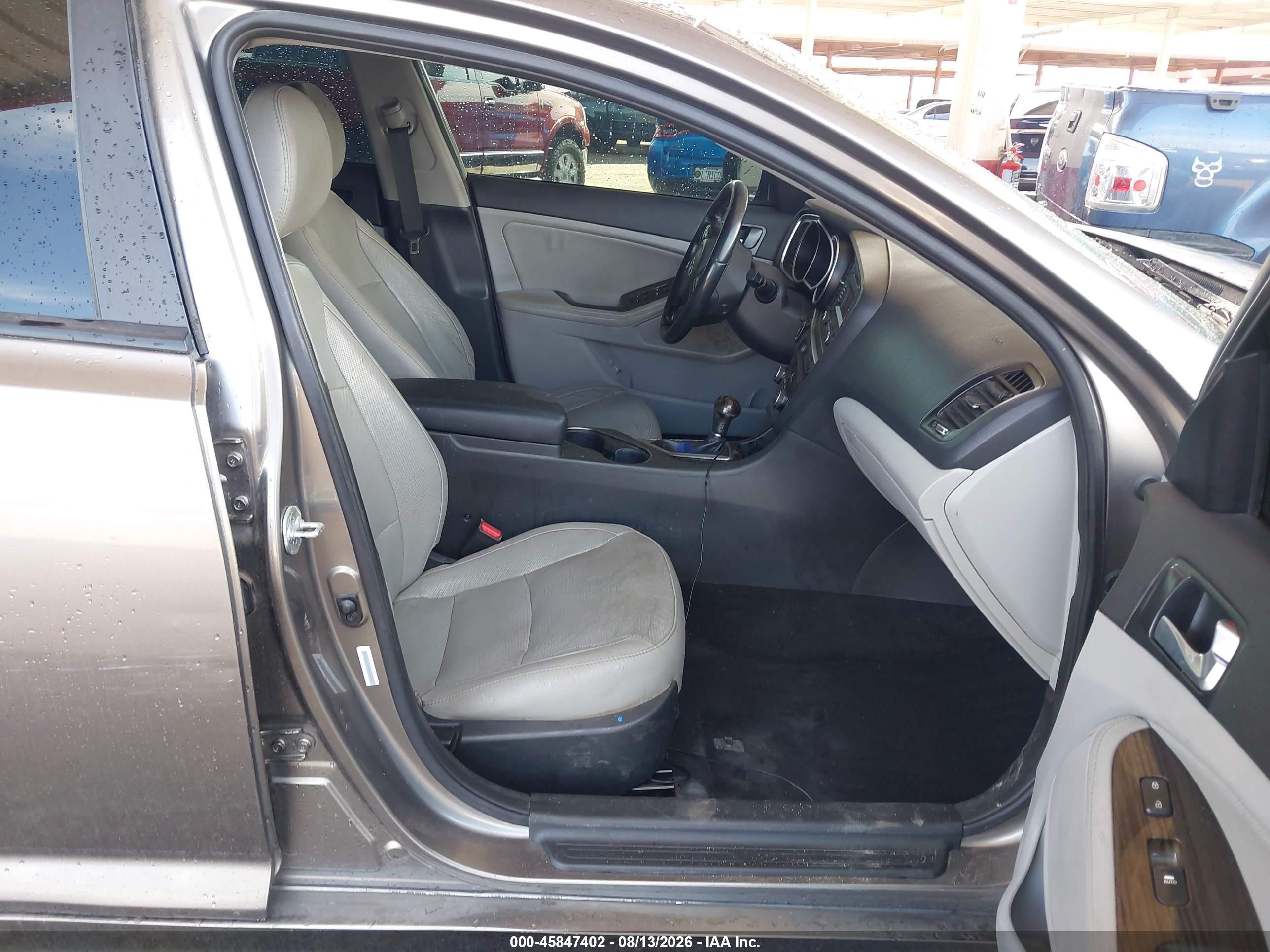 2015 Kia Optima Ex Gray vin: 5XXGN4A79FG444830