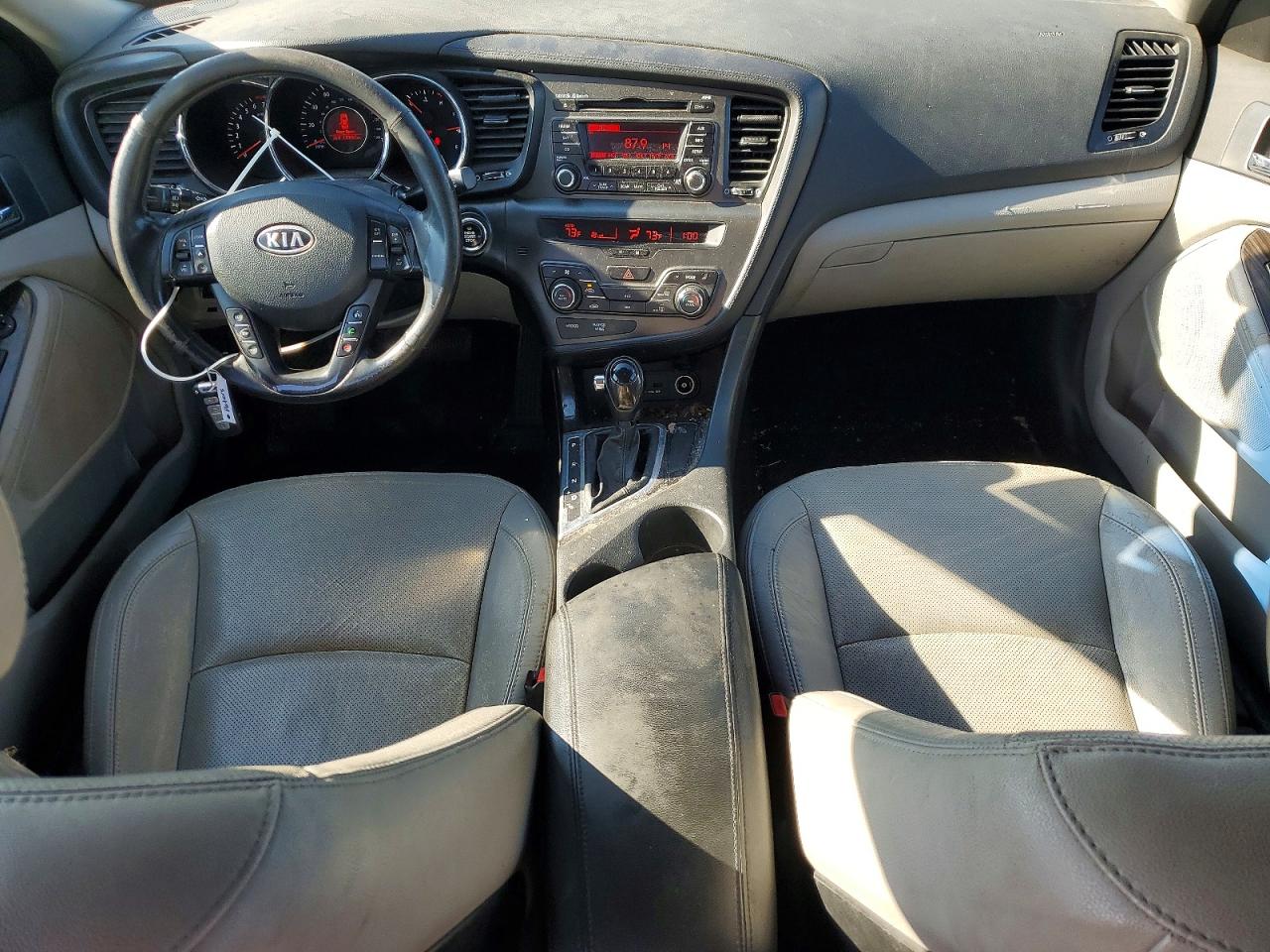 2012 Kia Optima Ex Silver vin: 5XXGN4A7XCG031939