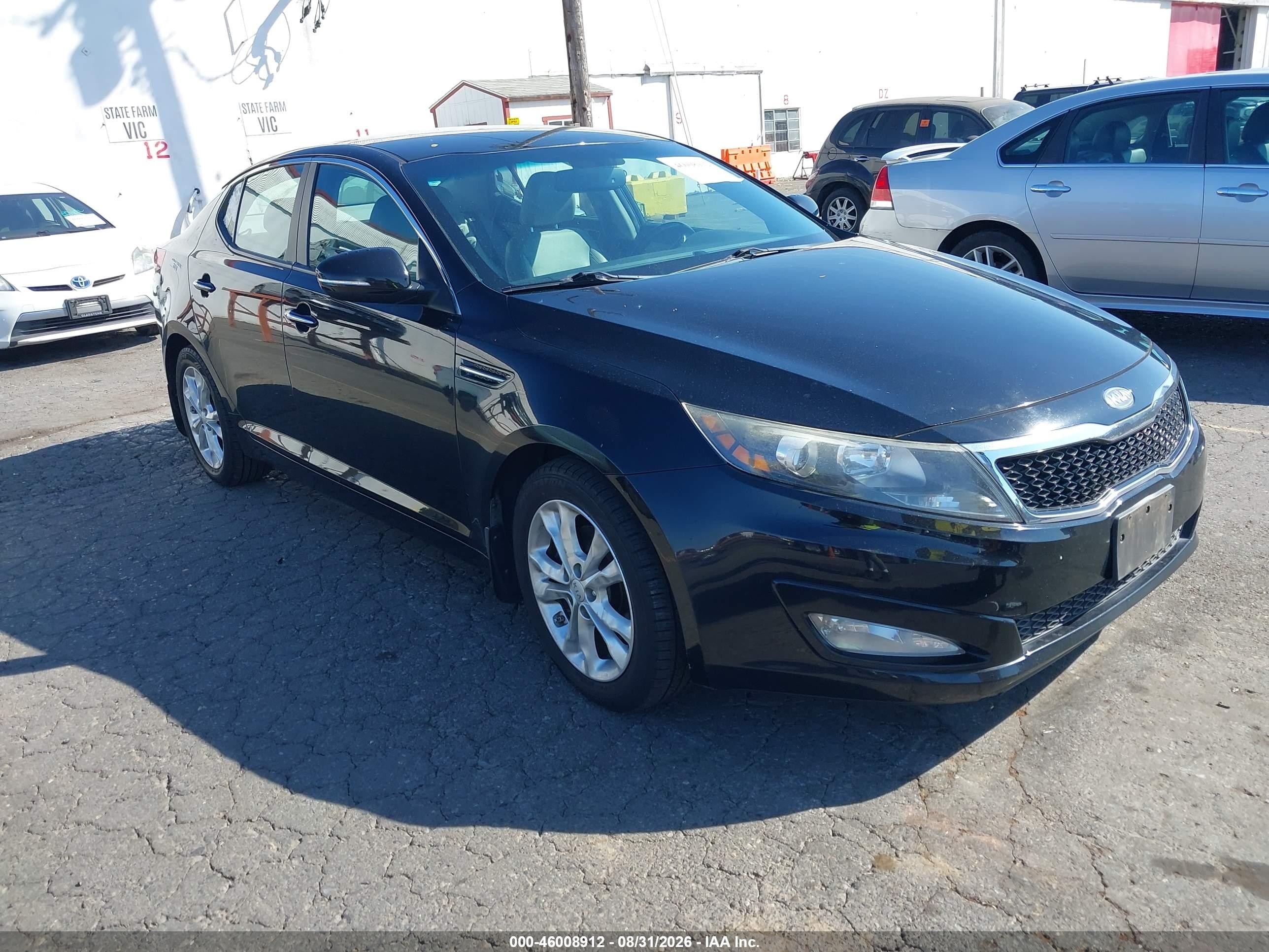2012 Kia Optima Ex Black vin: 5XXGN4A7XCG082003