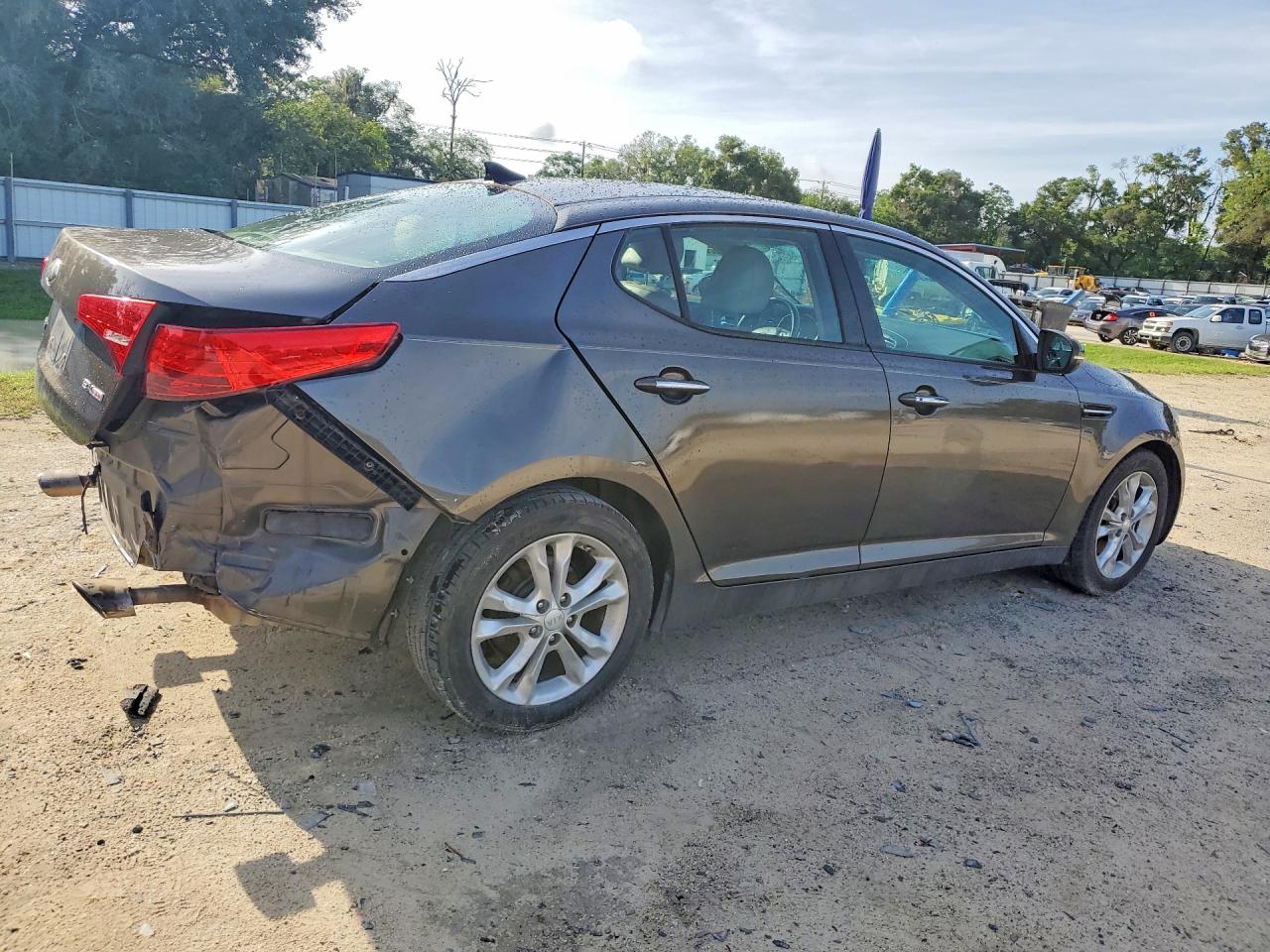 2013 Kia Optima Ex Brown vin: 5XXGN4A7XDG096873