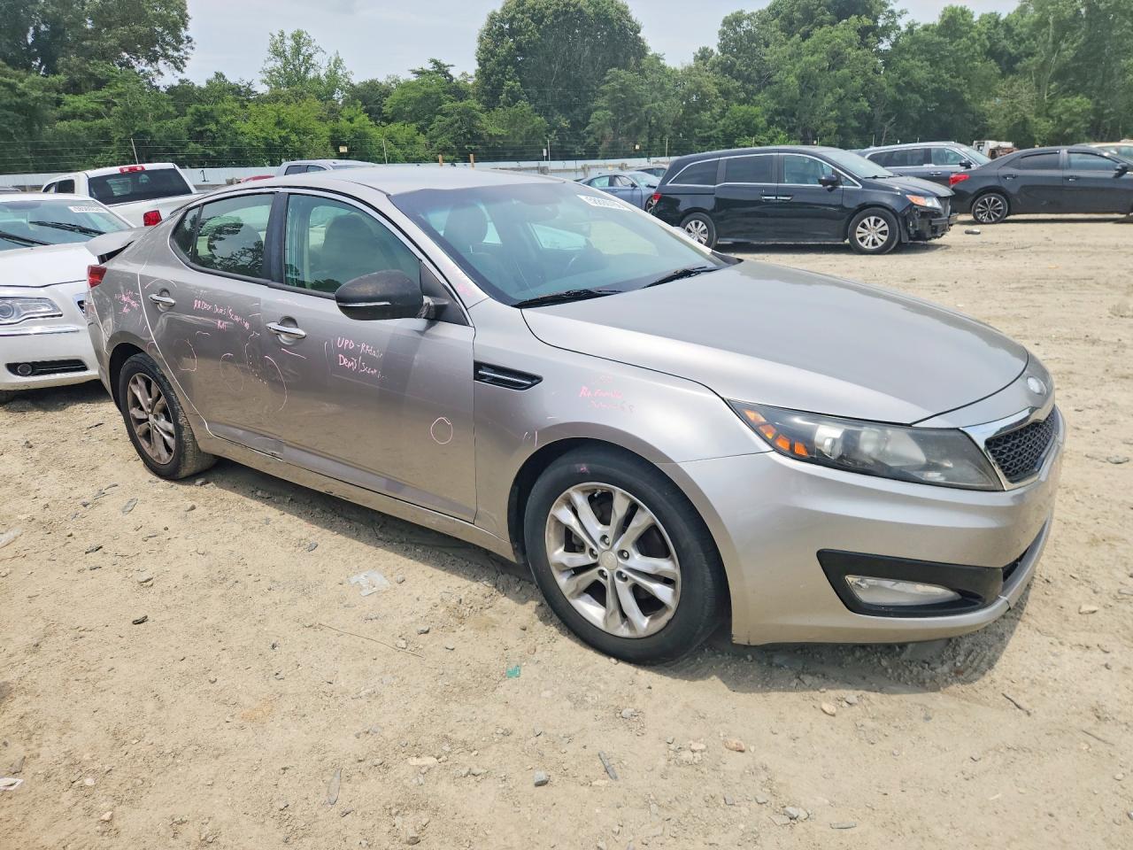 2013 Kia Optima Ex Silver vin: 5XXGN4A7XDG159096