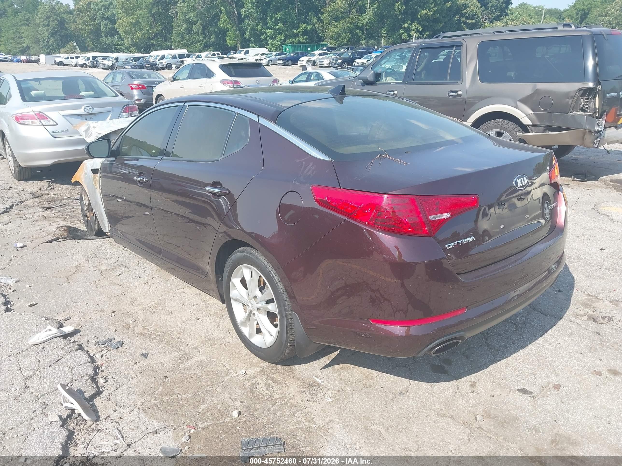 2013 Kia Optima Ex Black vin: 5XXGN4A7XDG201654